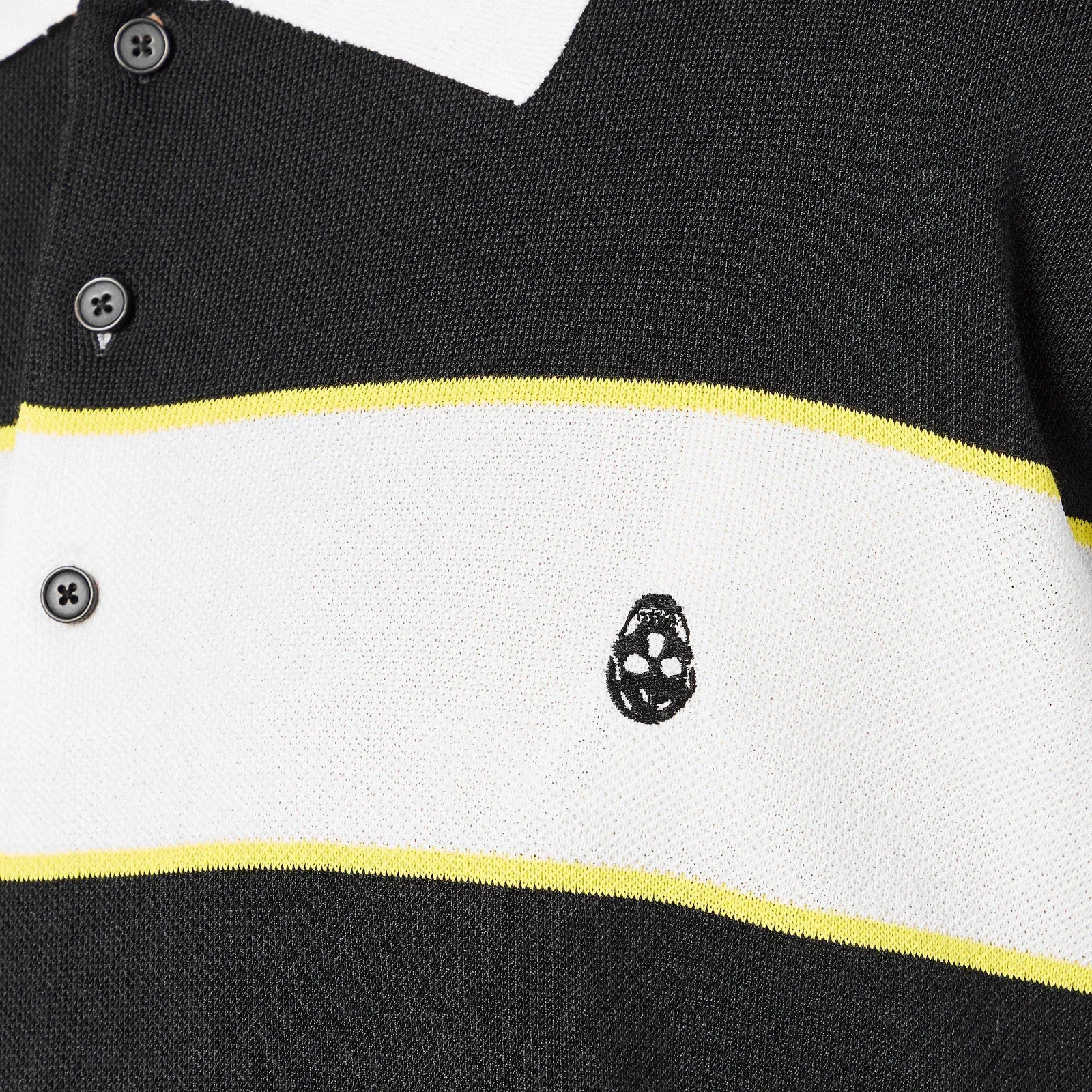 Rugby Contrasting Collar Polo Shirt