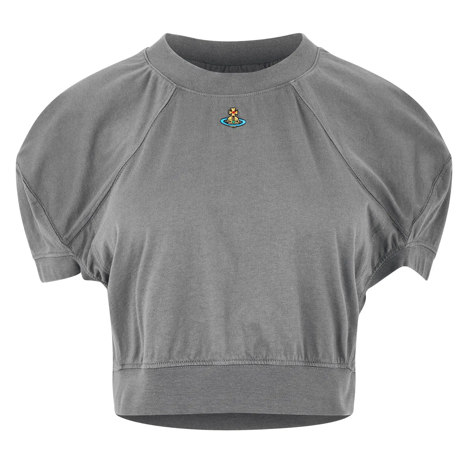 Orb Cropped Football T-Shirt