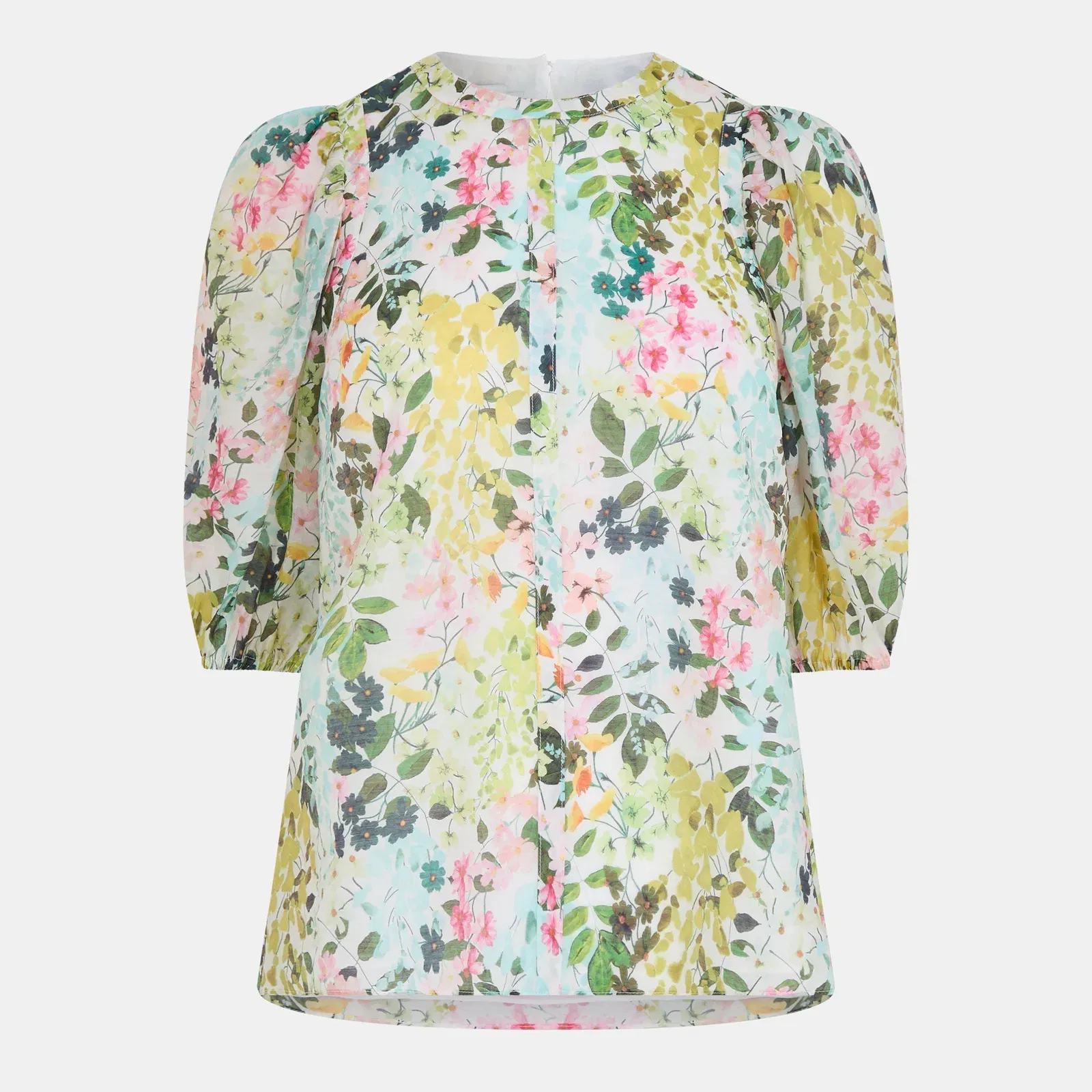 Micha Short-Sleeve Patterned Shirt