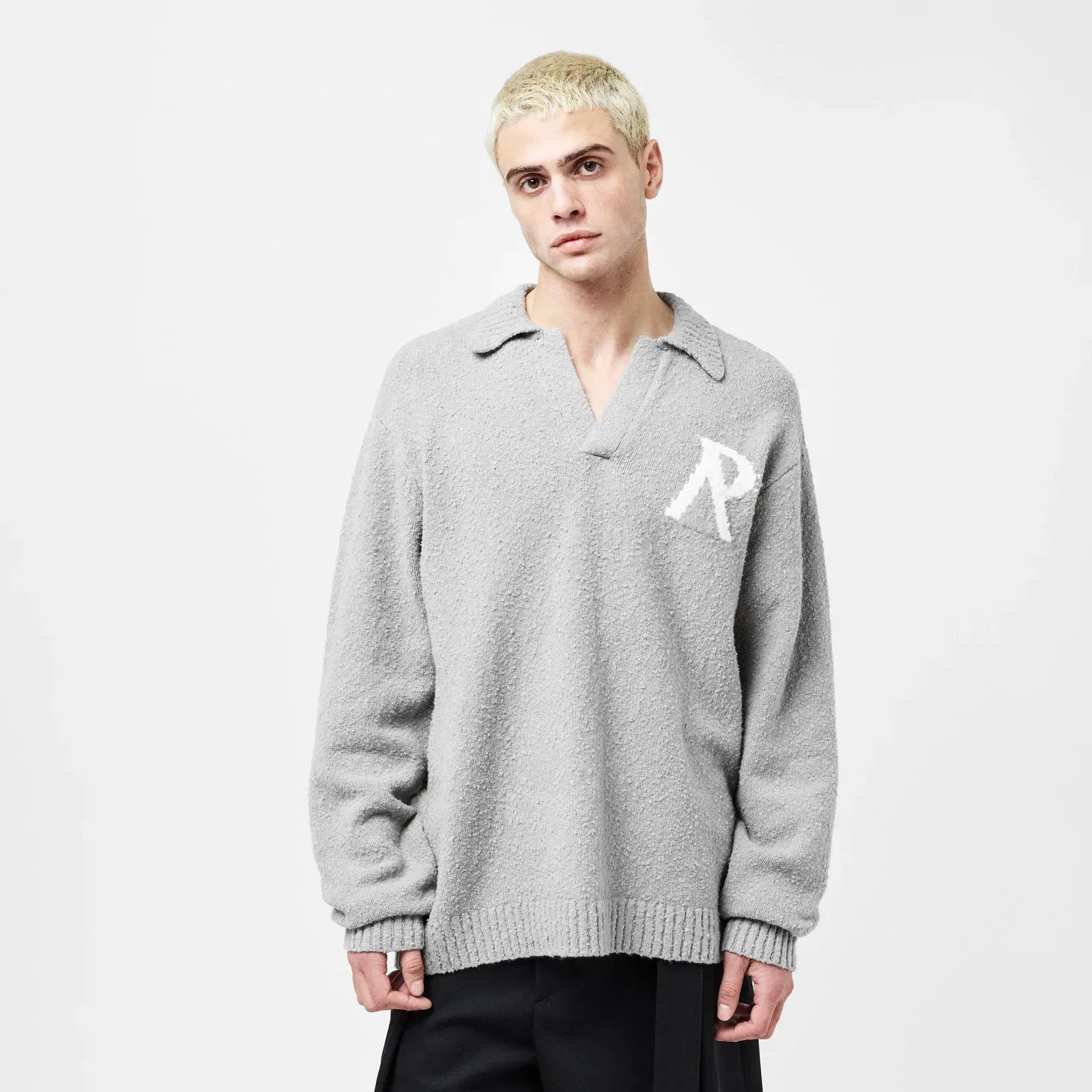 Rep R Boucle Crew Neck Jumper