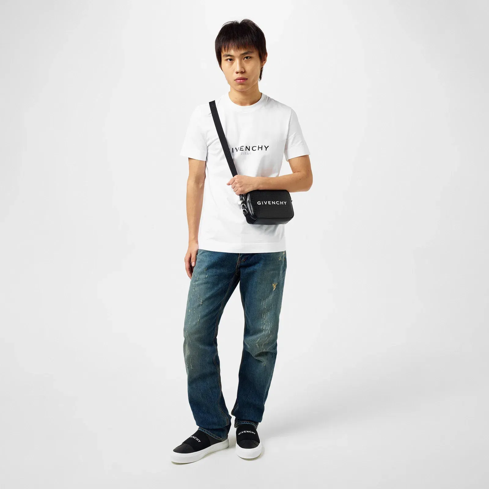 G-Essentials Camera Bag In 4g Coated Canvas