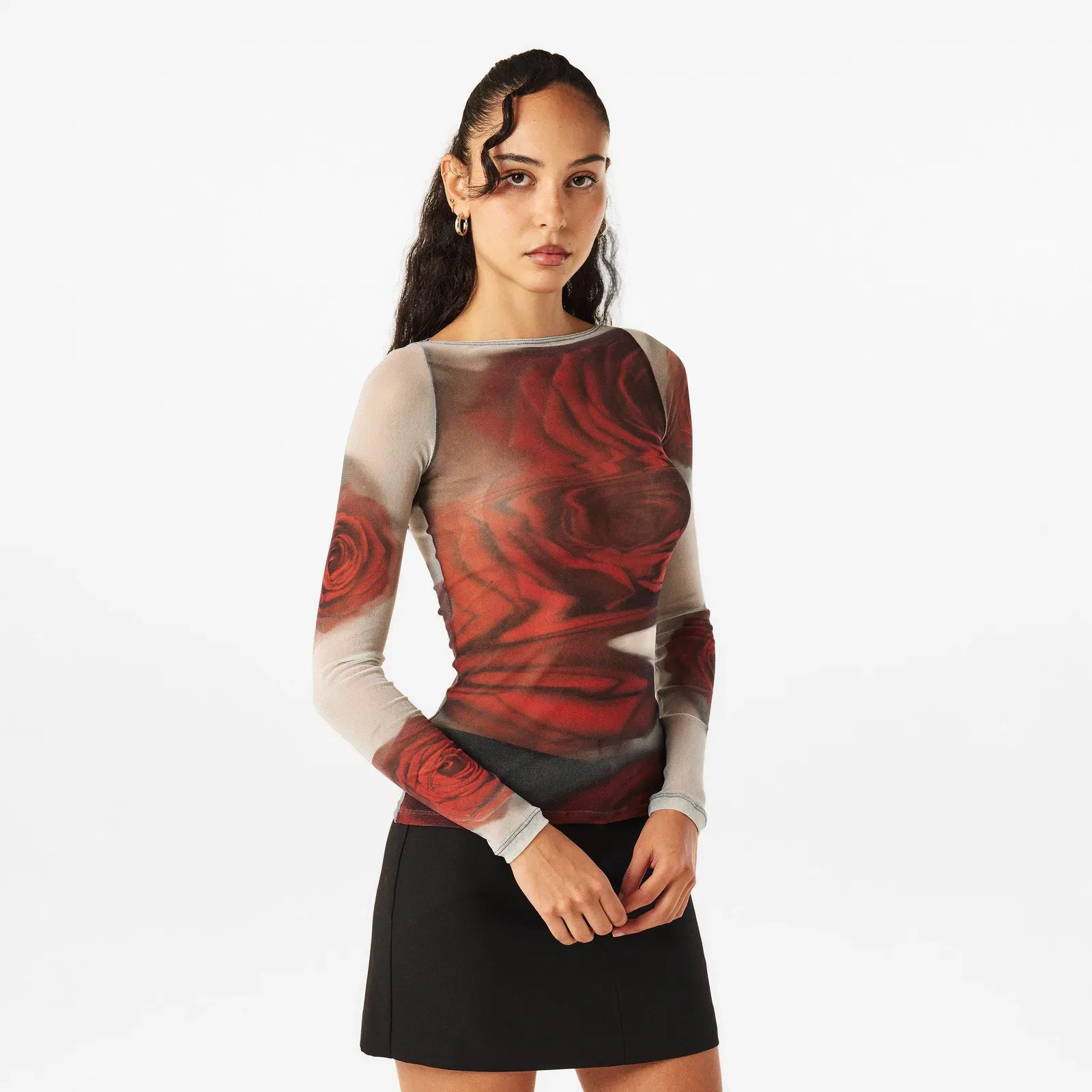 Long Sleeve Crop Top