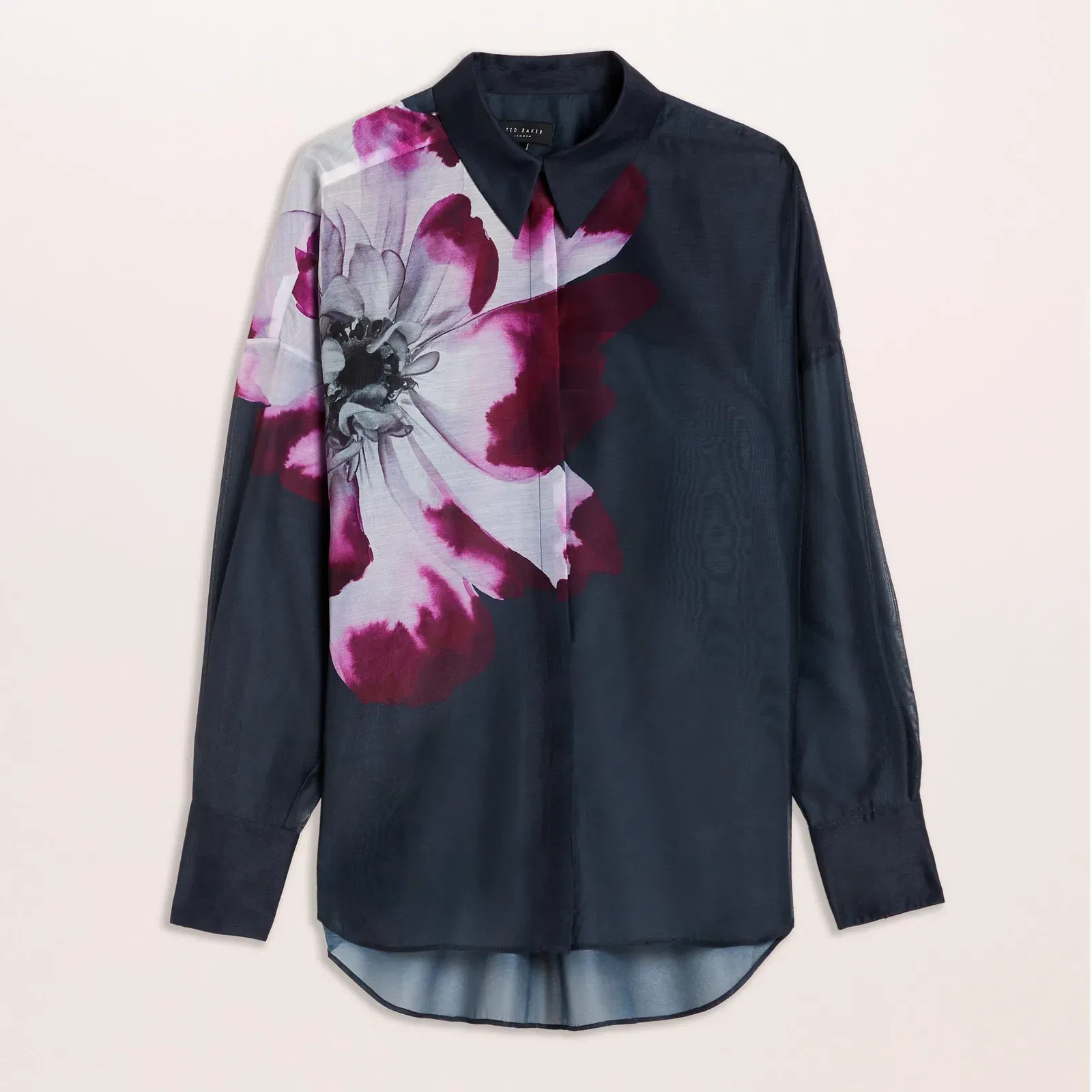 Orrin Floral Long-Sleeve Patterned Shirt