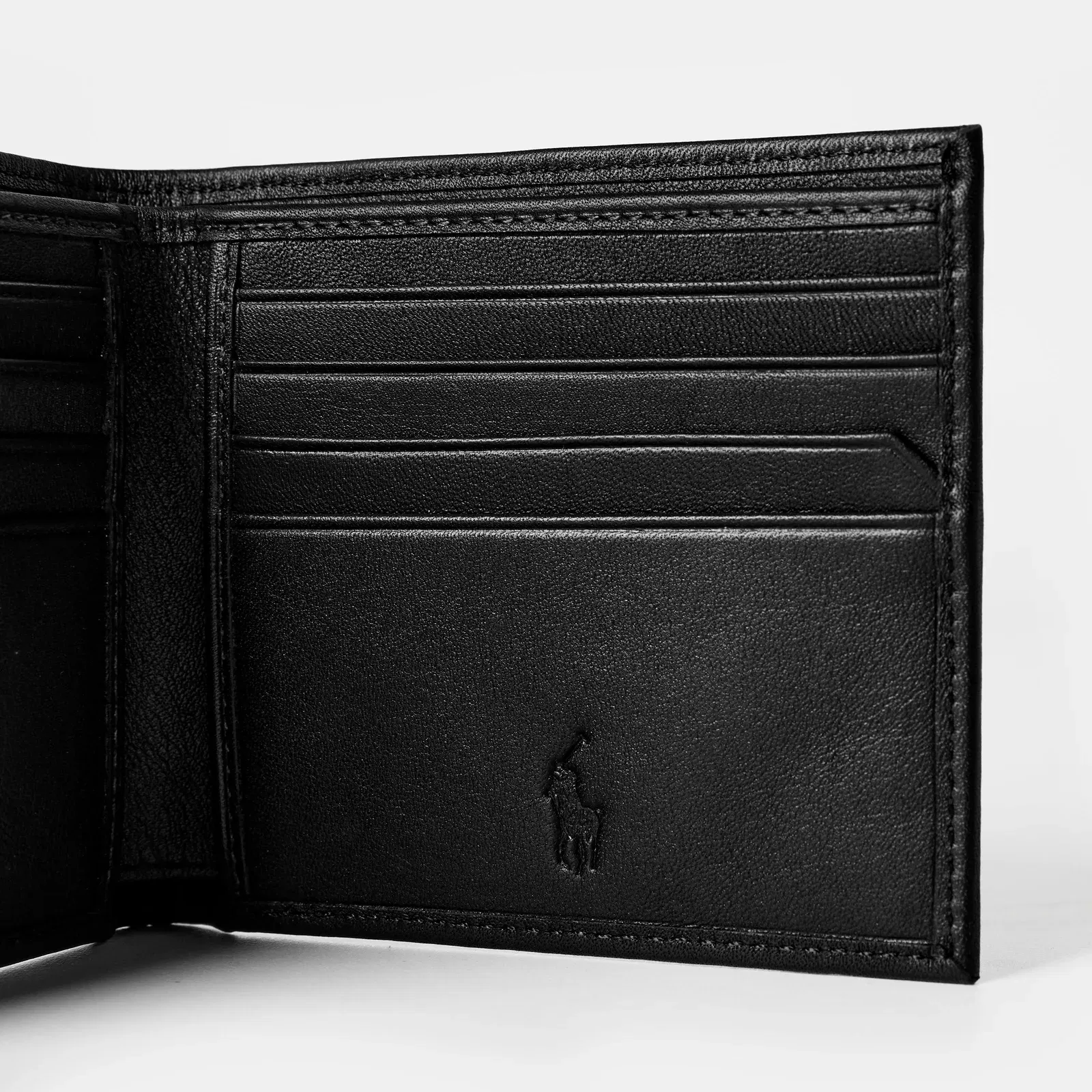 Smooth Leather Billfold Wallet