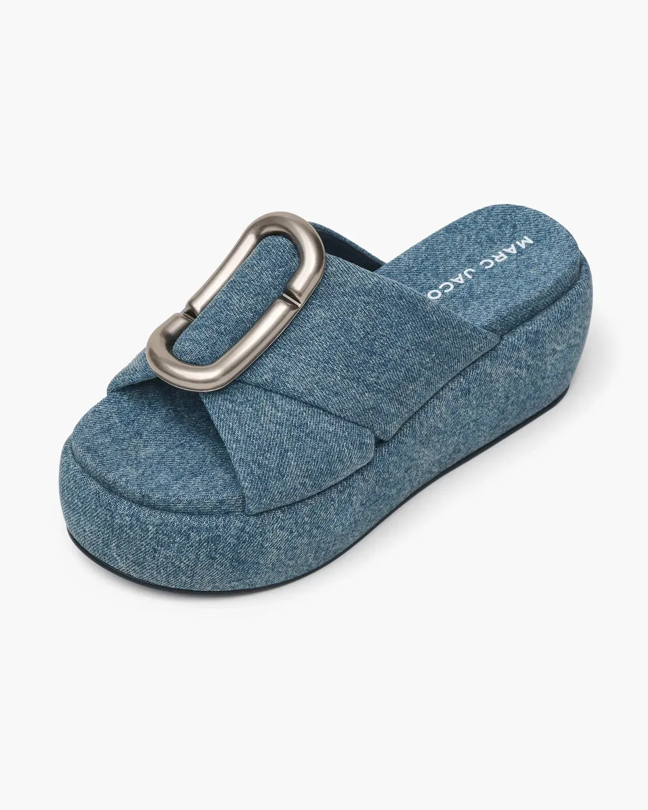 The Denim Pop J Marc Platform Sandal