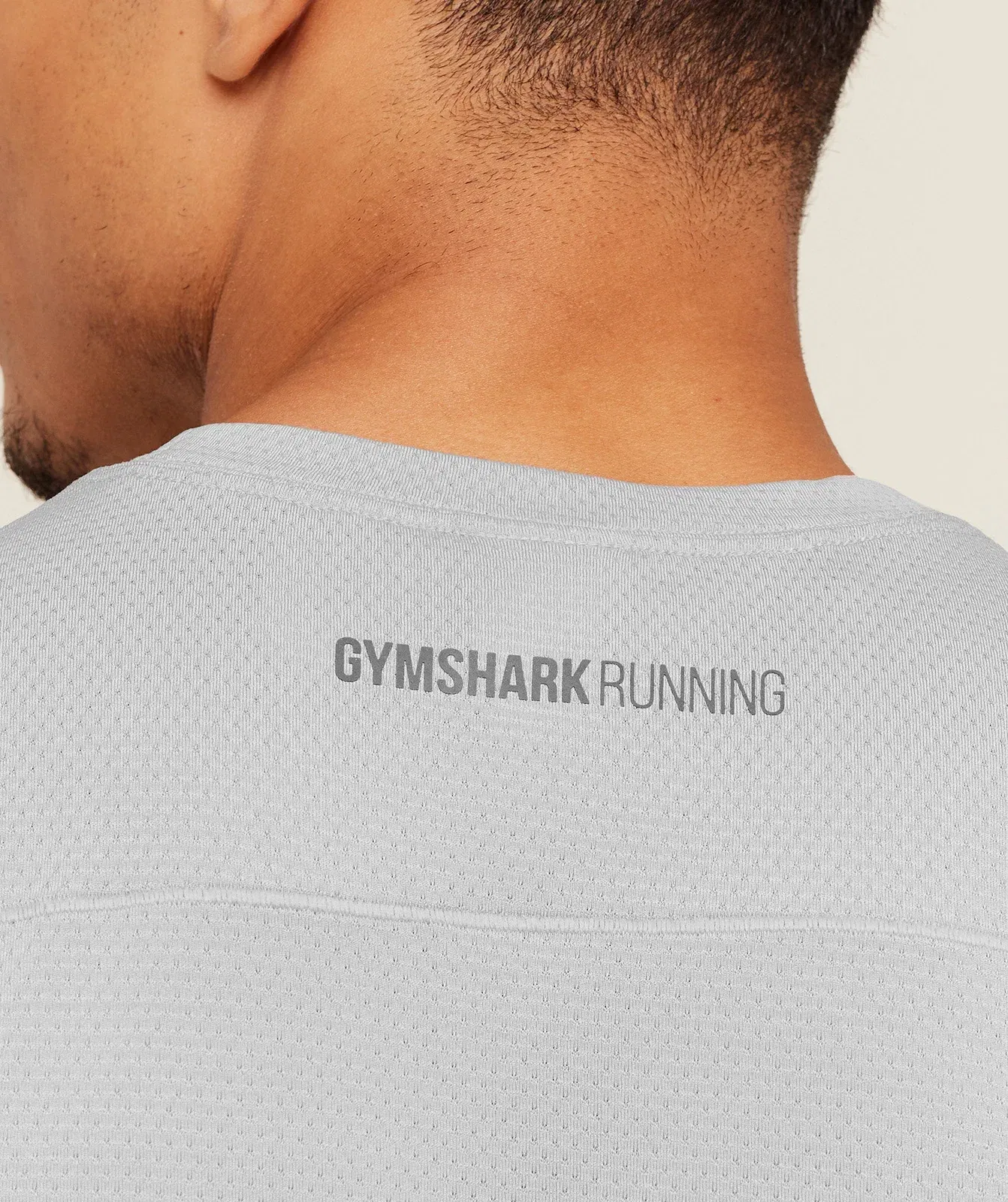 Gymshark Running T-Shirt -  Stratus Grey