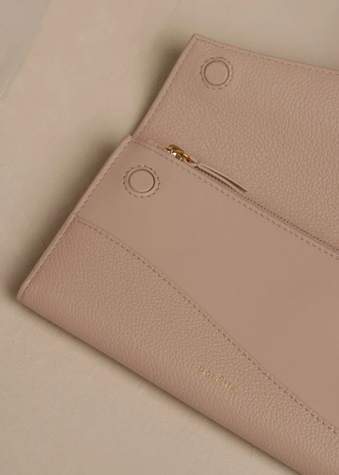 Polene Sierra Wallet Duo Dune