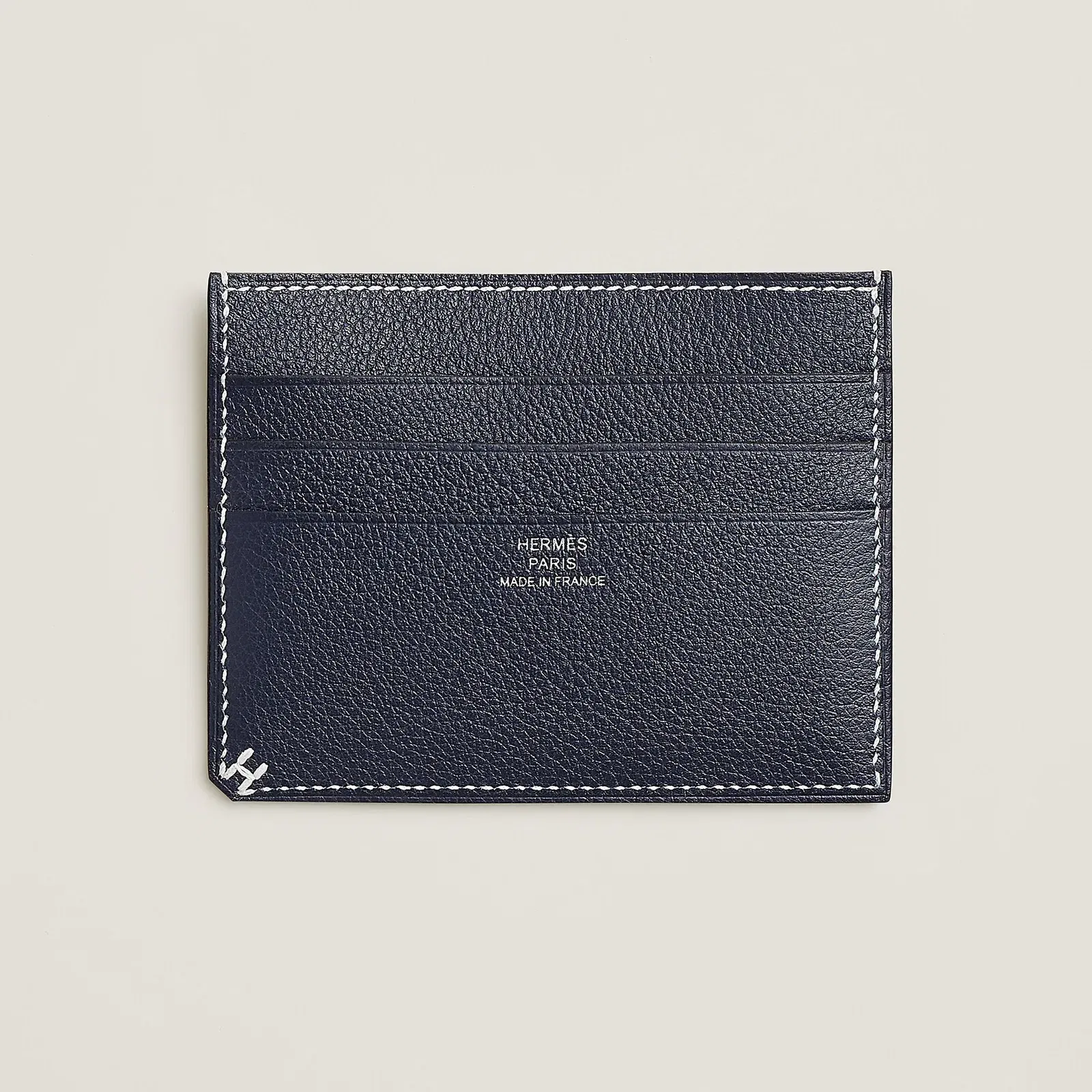 Hermes H Sellier Card Holder Noir