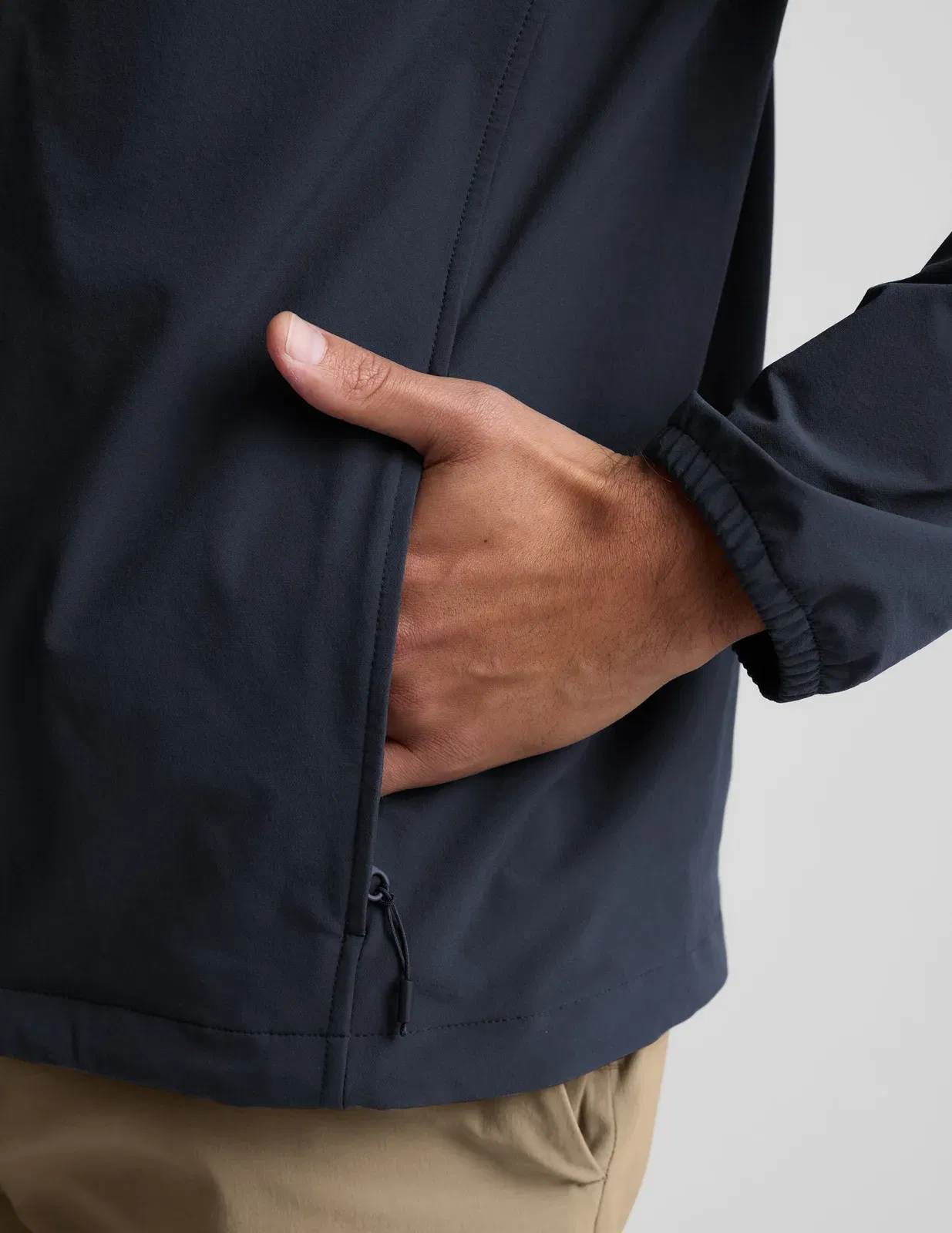 Beyond Yoga AirLite Mens Hooded Full Zip Jacket