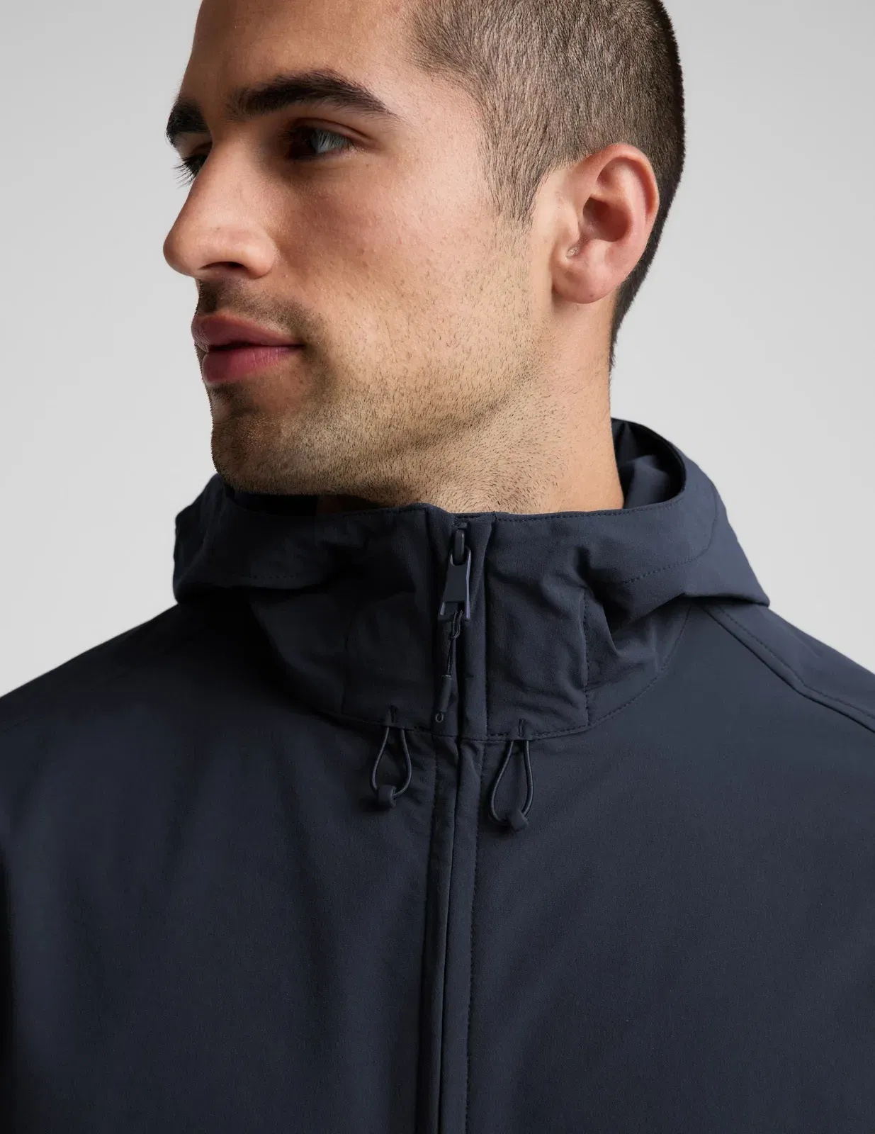 Beyond Yoga AirLite Mens Hooded Full Zip Jacket