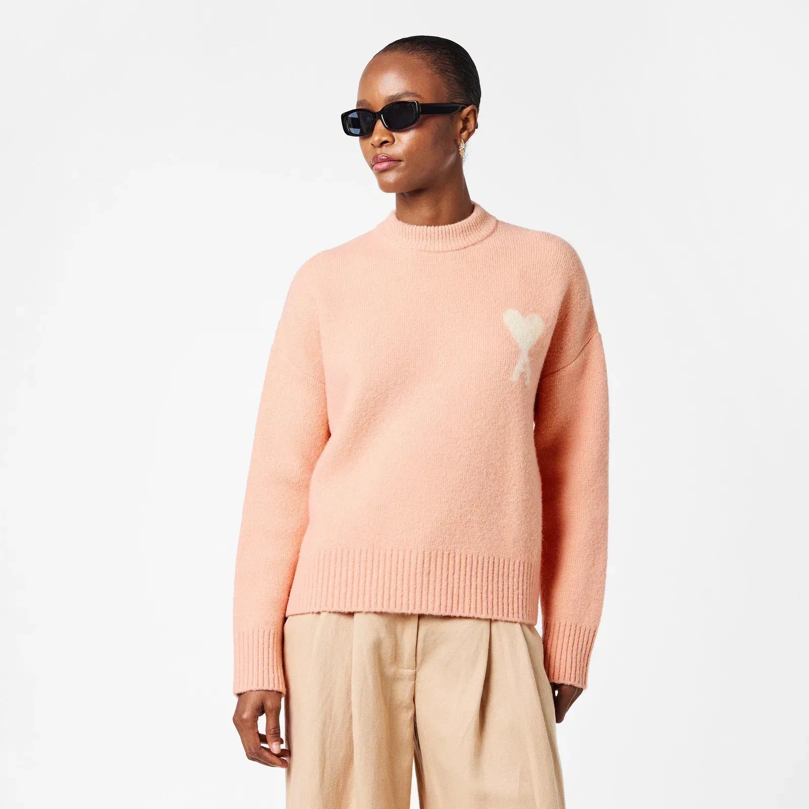 Nuage Soft Knit Relaxed Fit Crew Neck Jumper