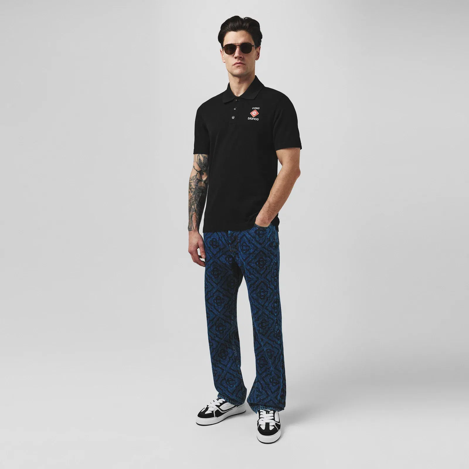 Logo Piqué Polo Shirt