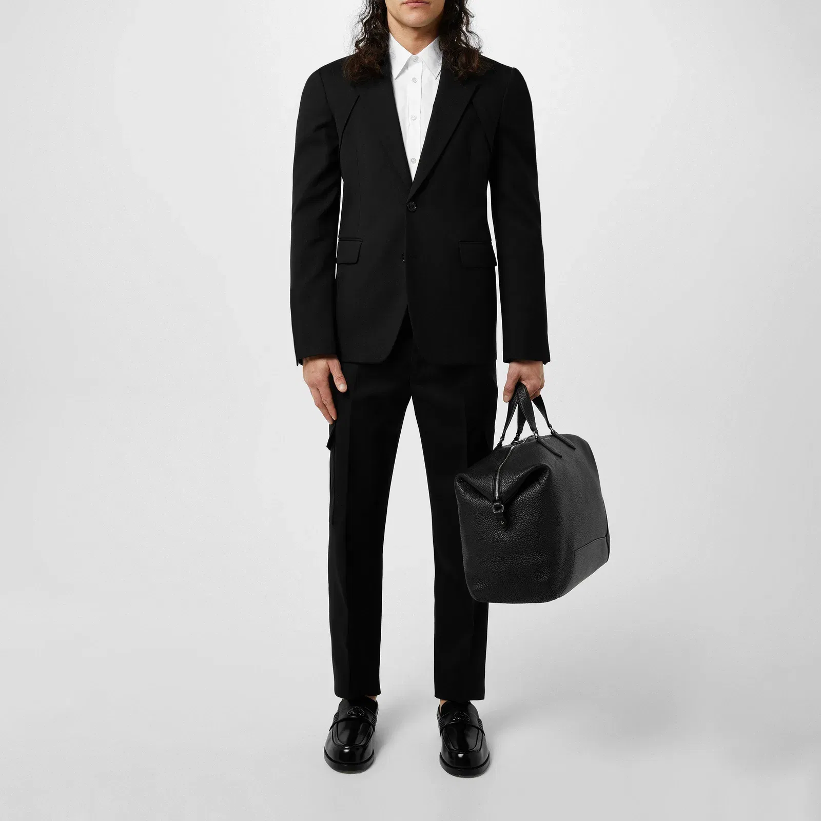 Harness Wool Long Sleeve Slim Fit Blazer