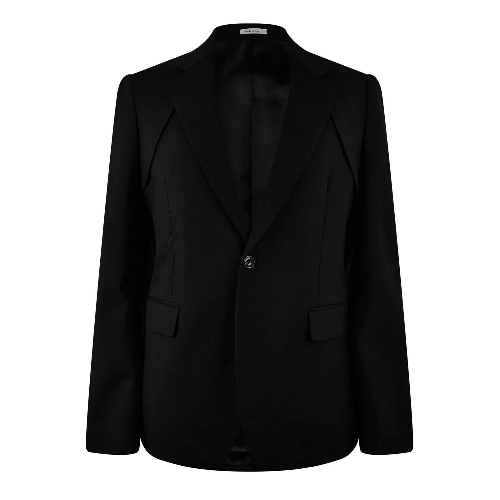 Harness Wool Long Sleeve Slim Fit Blazer