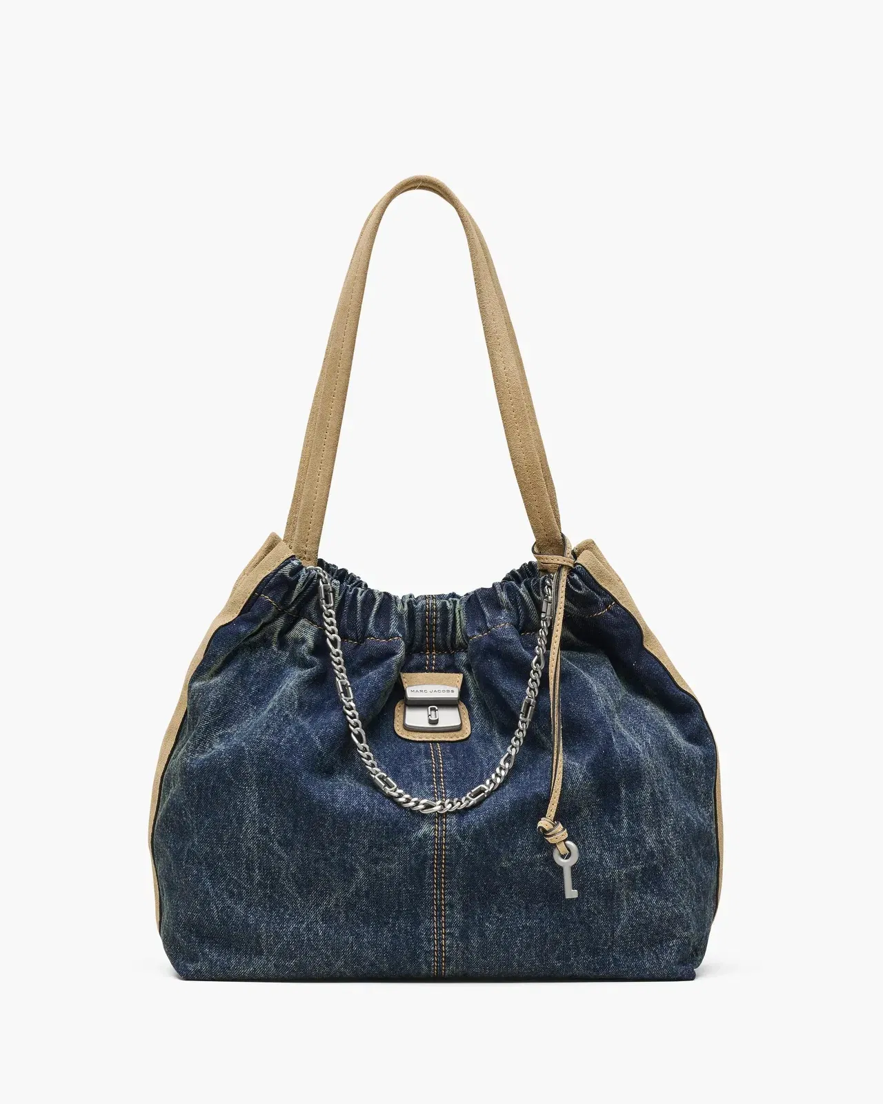 The Denim Suede Cristina Tote