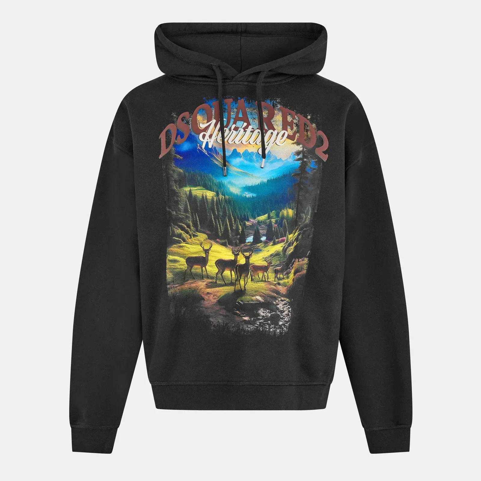 DSQ Heritage Pull Over Hoodie