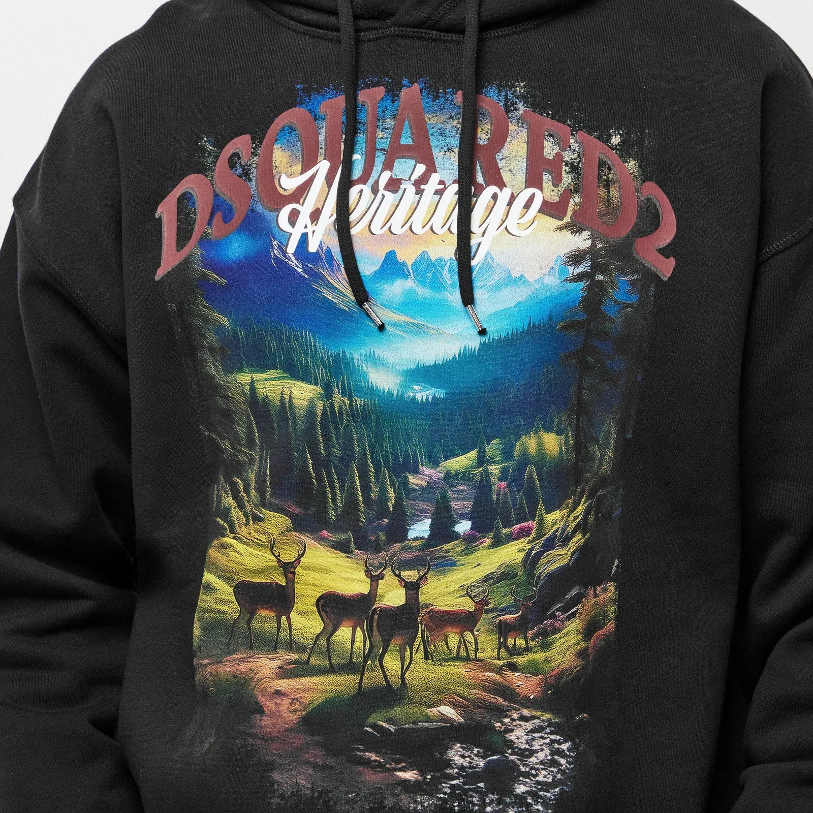 DSQ Heritage Pull Over Hoodie