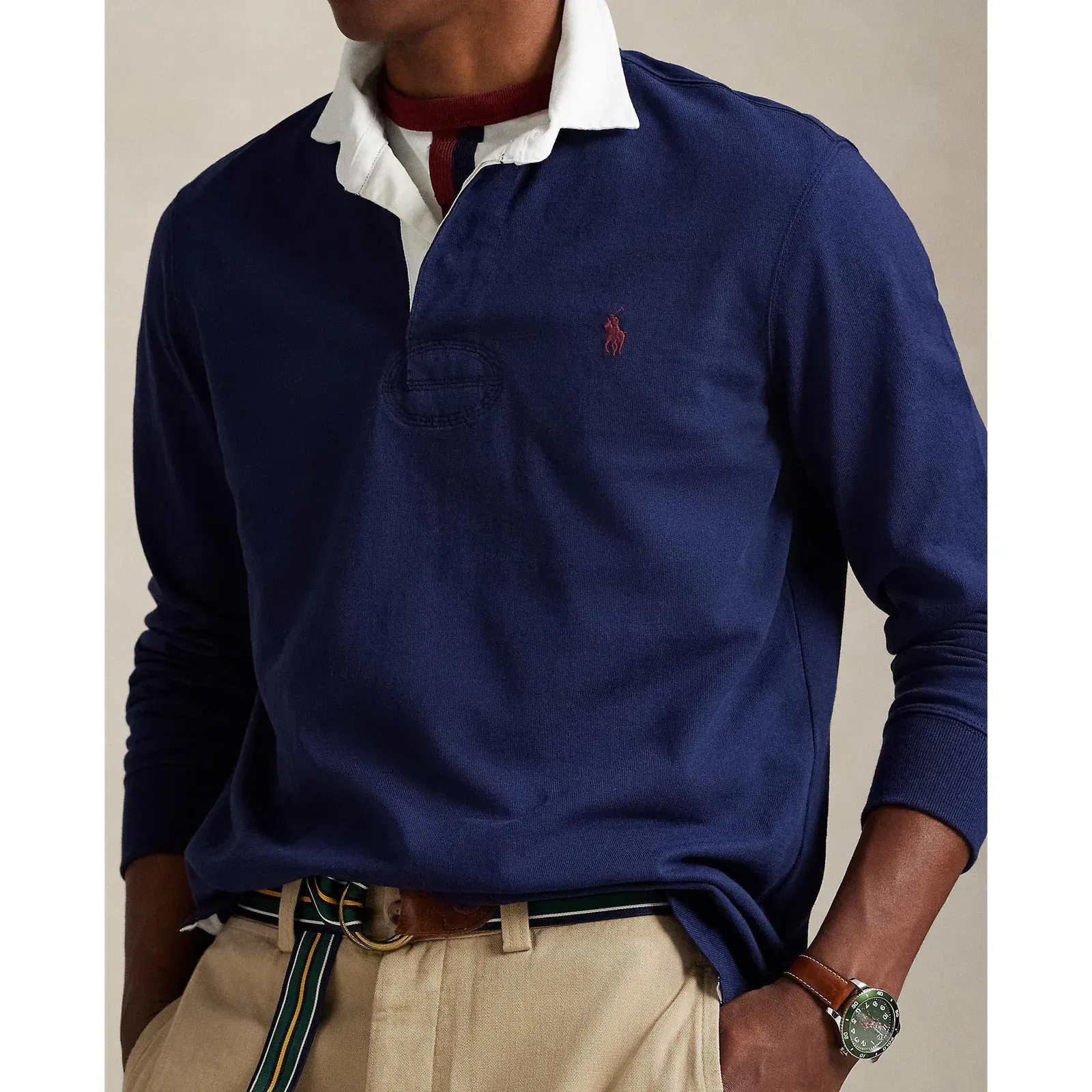 Rugby Striped Rugby Shirt