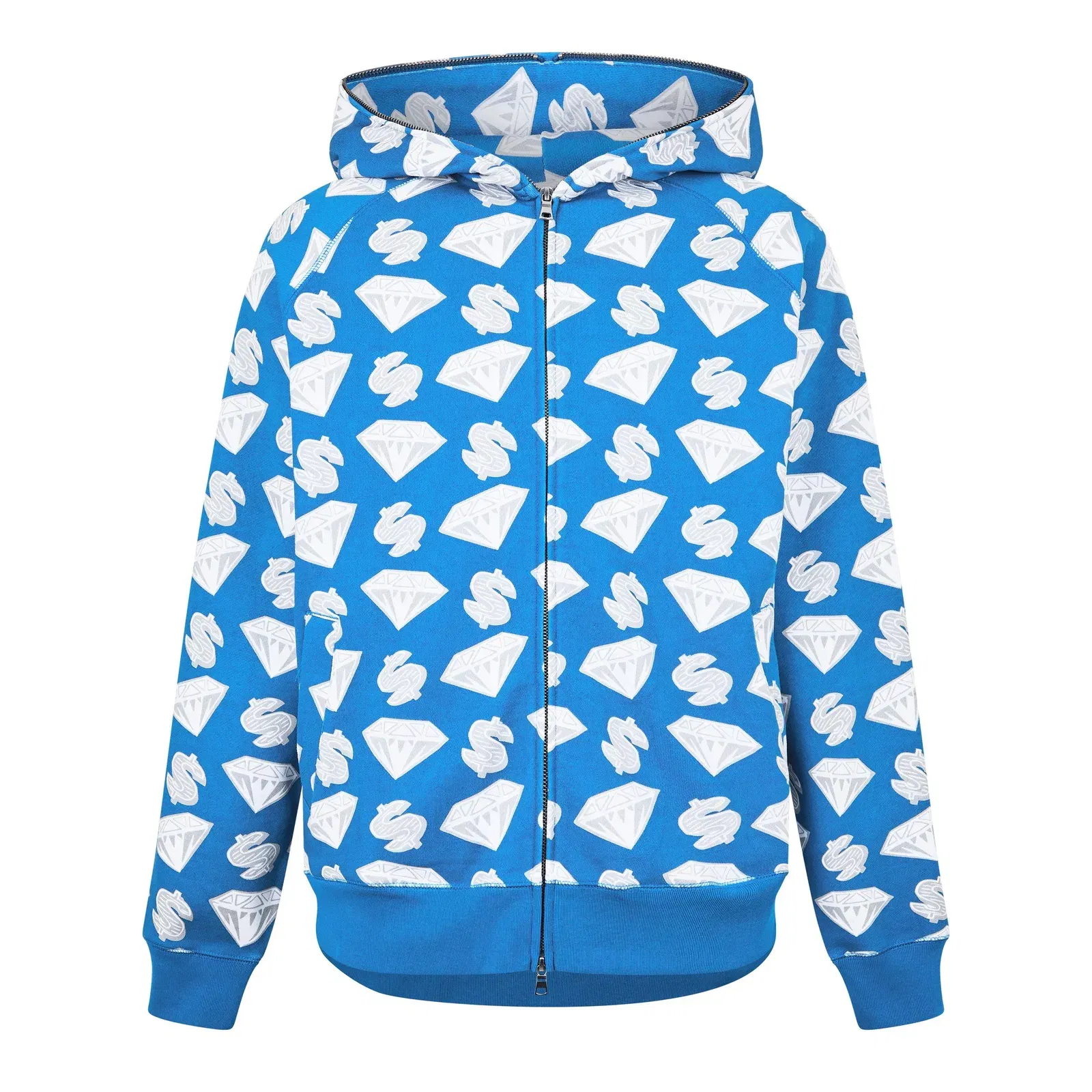 Diamonds and Dollars Pull Over Hoodie
