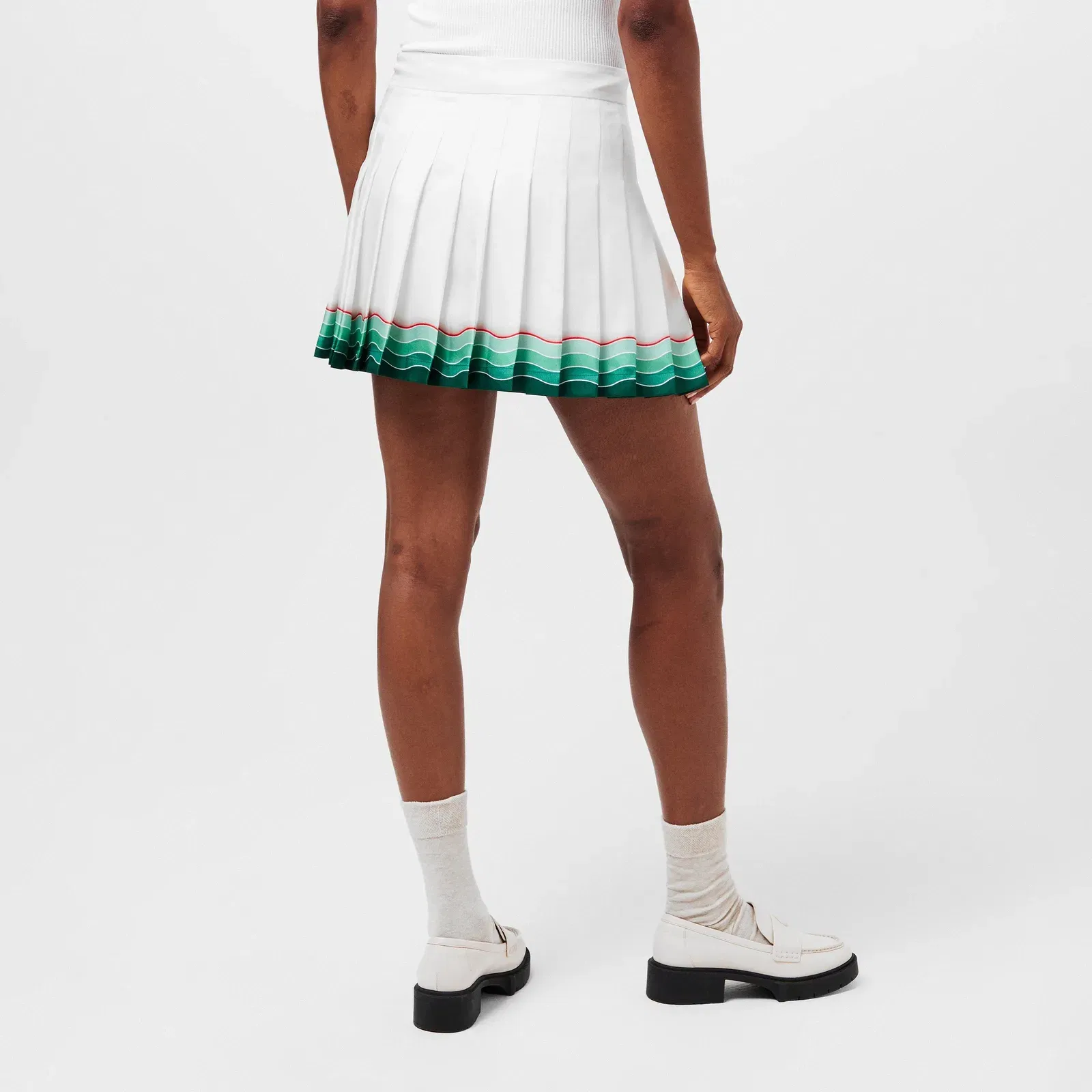 Pleat Pleated Mini Skirt