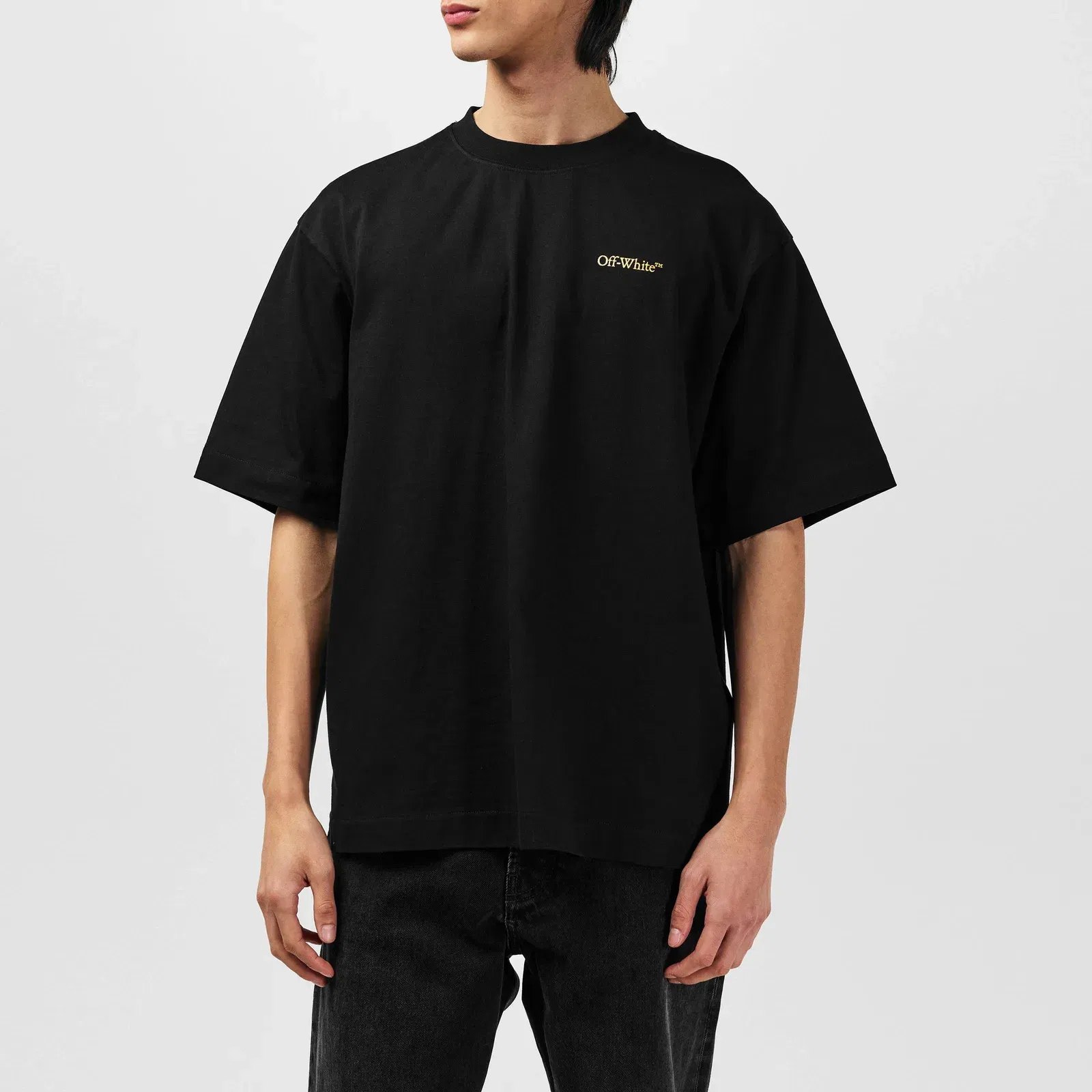 Tape Skate Cotton Short Sleeve Crew Neck T-Shirt