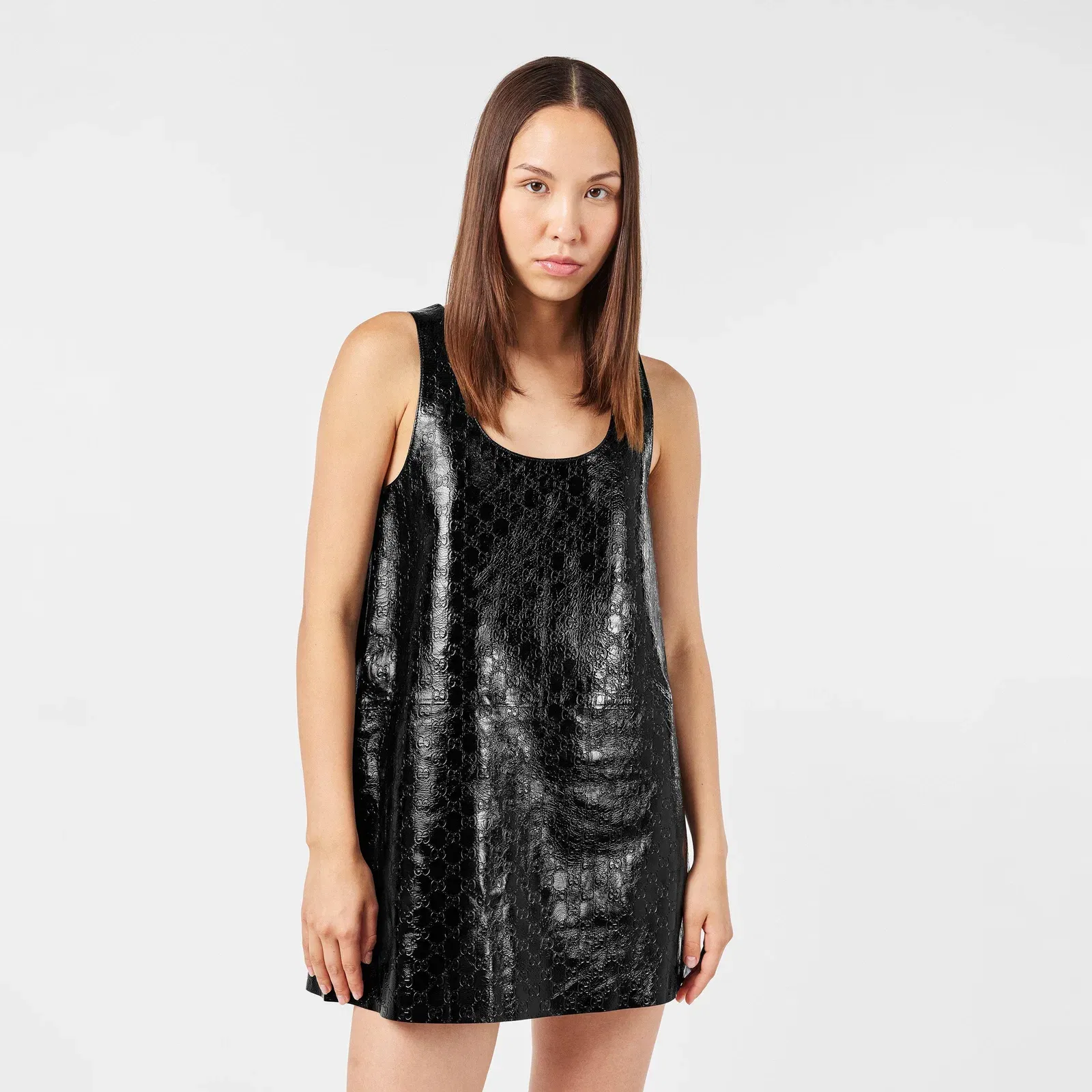 GG Embossed Mini Dress