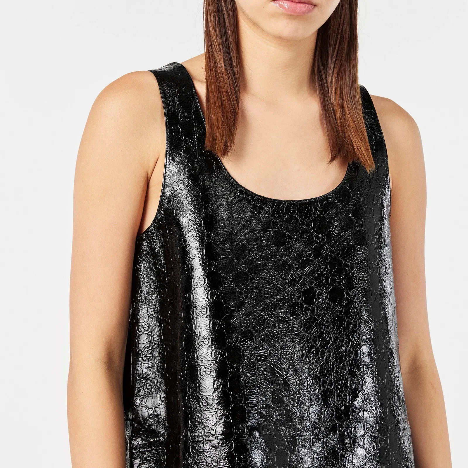 GG Embossed Mini Dress