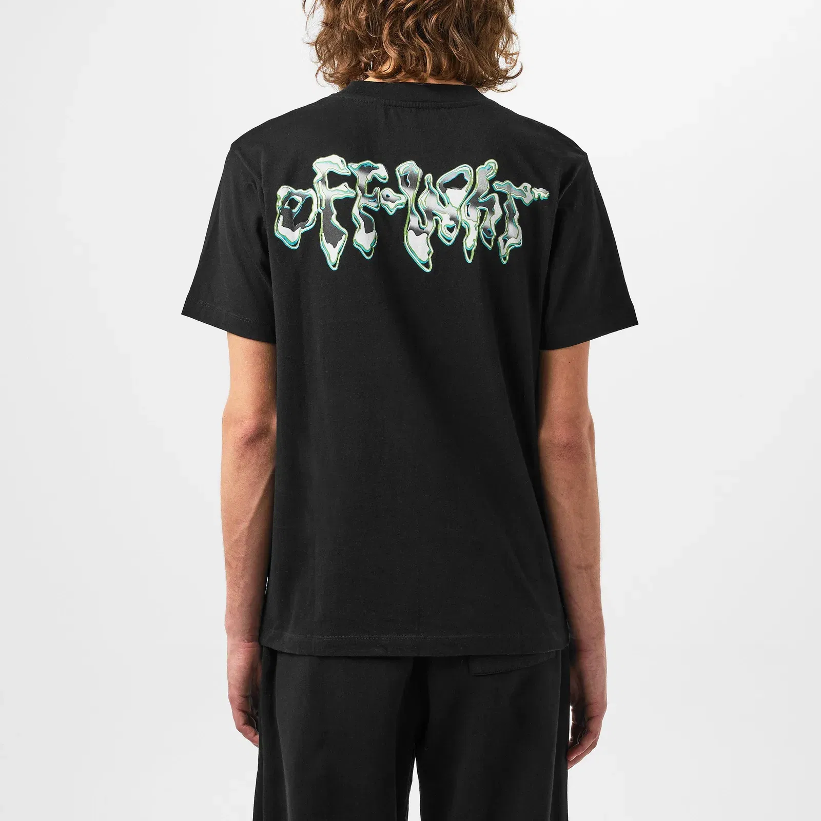 Liquid T-Shirt with Printed Logo Motif