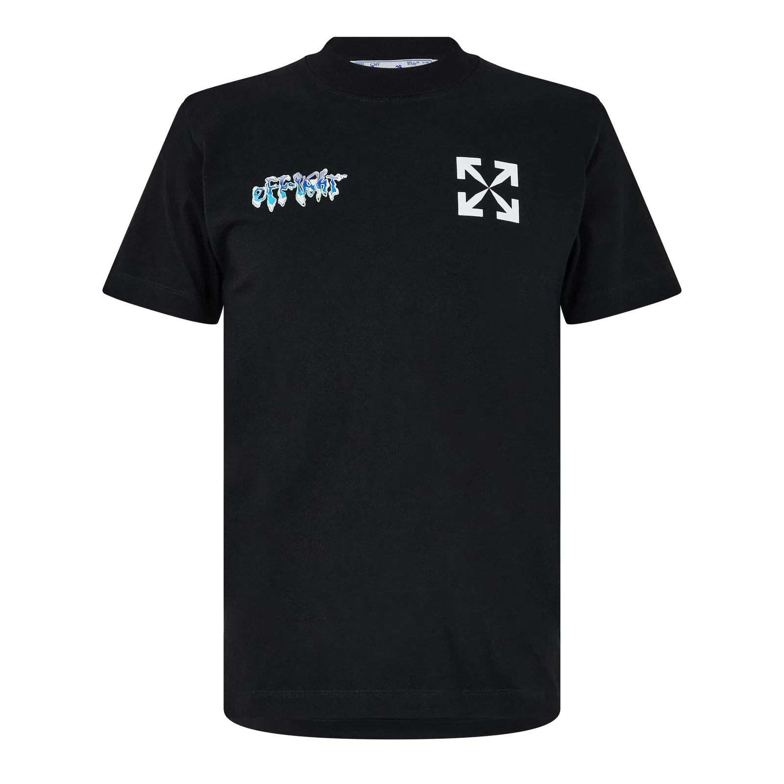 Liquid T-Shirt with Printed Logo Motif
