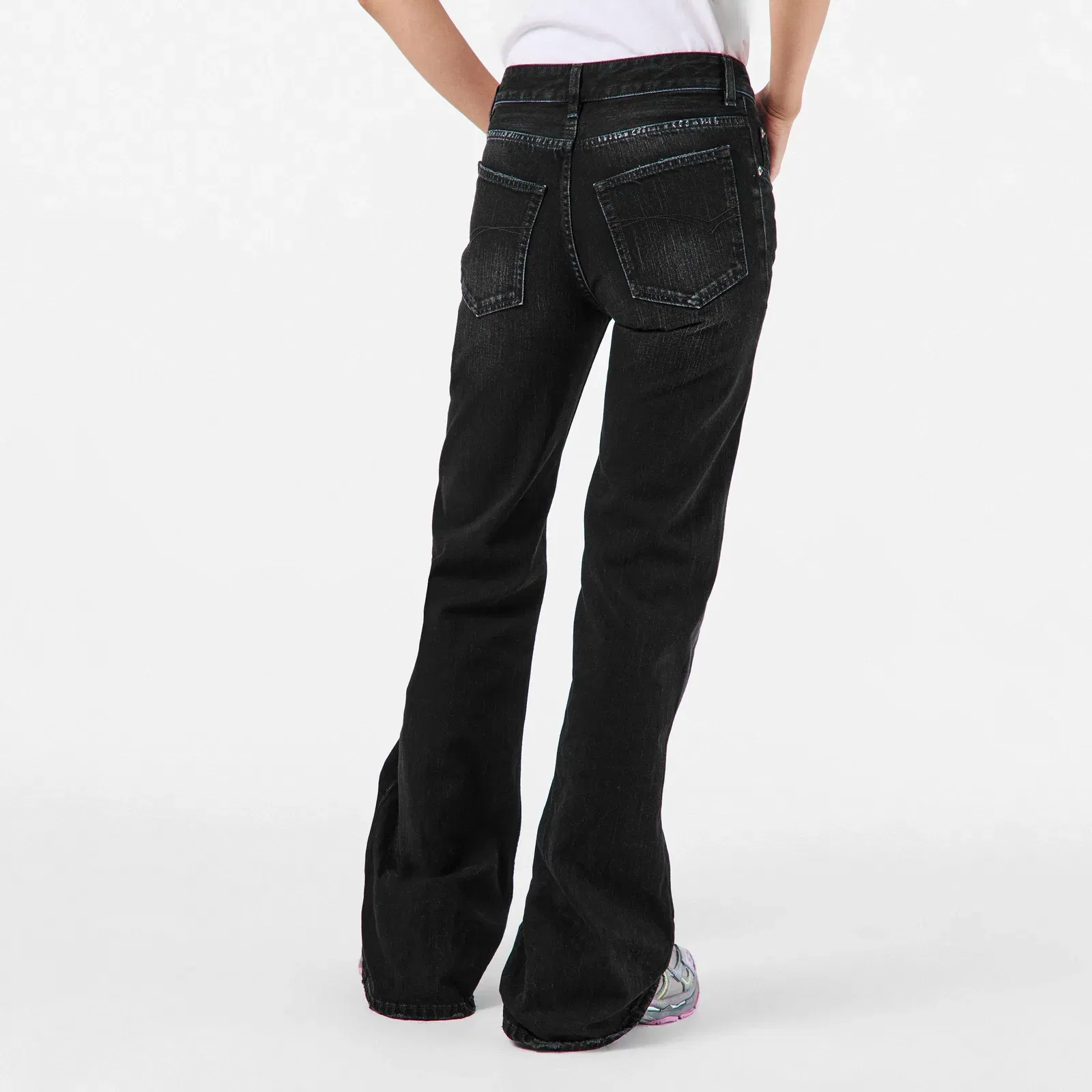Relaxed Wide Leg Trousers
