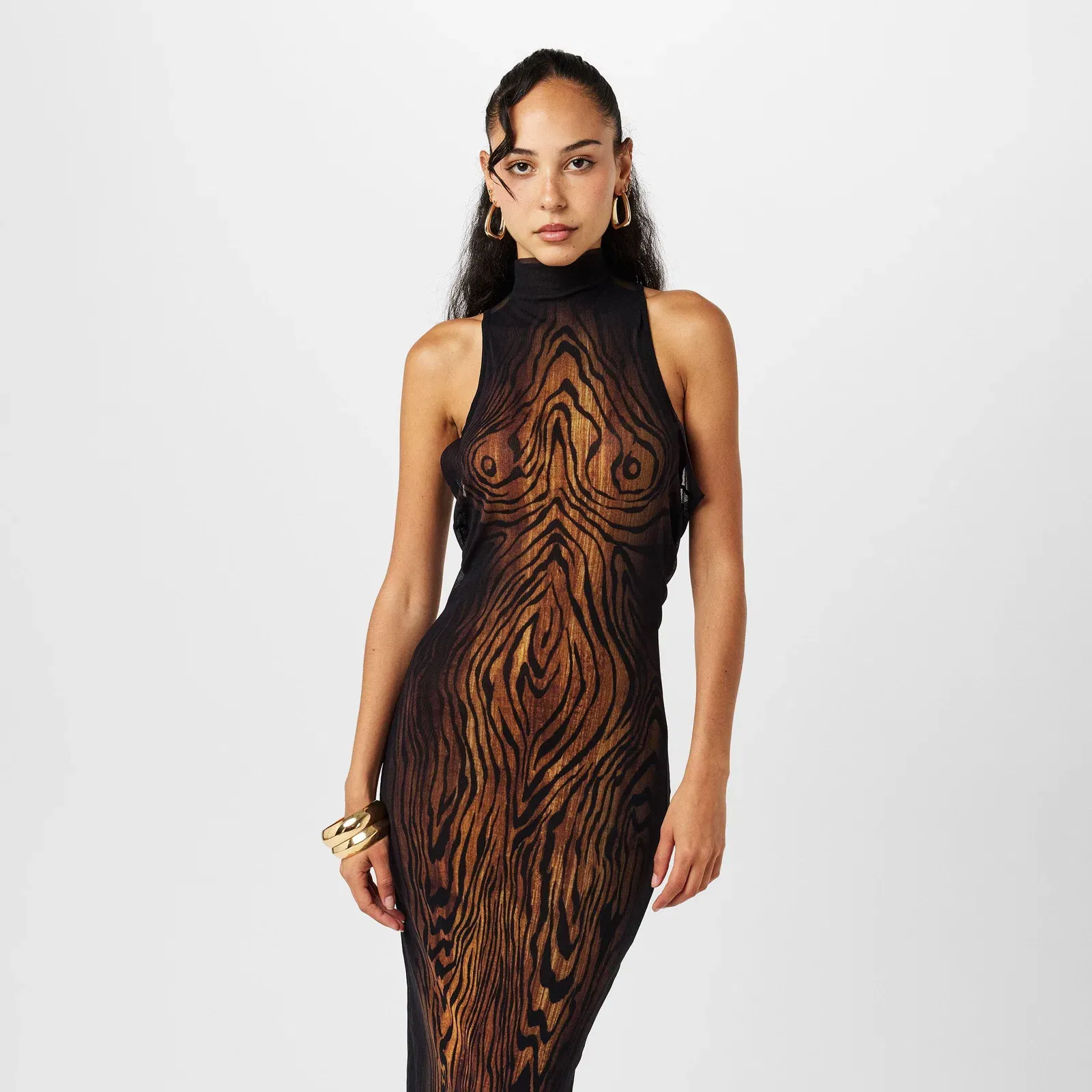 Printed Maxi Dress