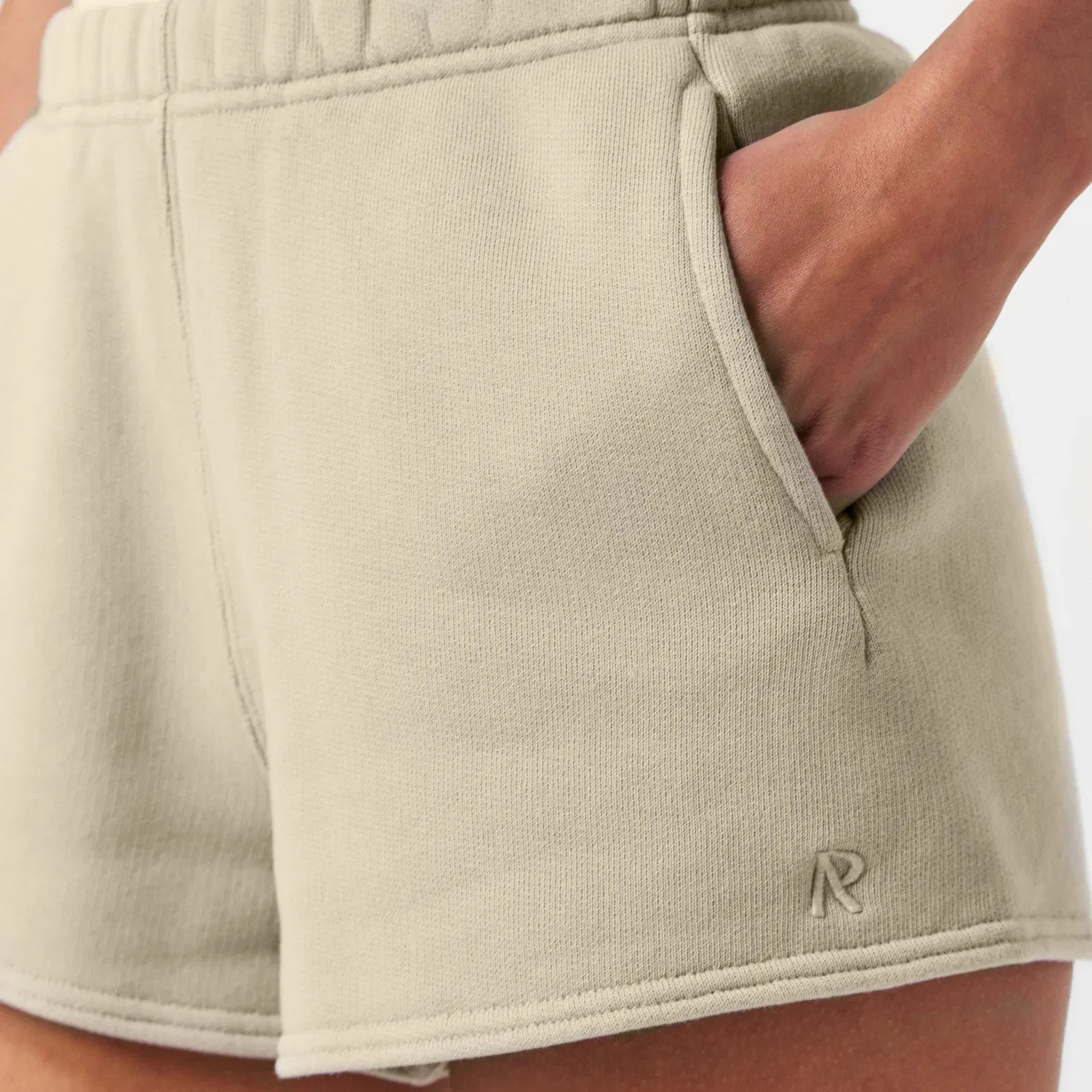 Rep Initial Fleece Material Shorts