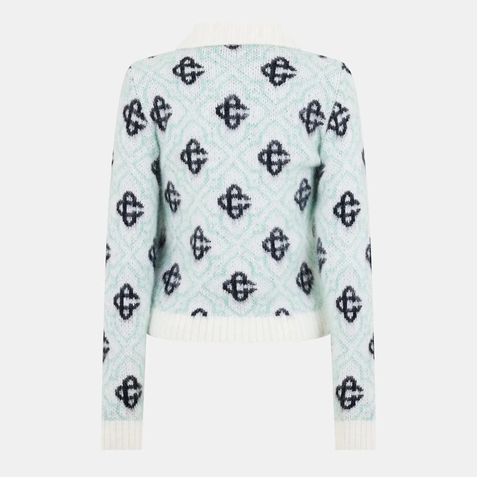 Mono Zip Front Cardigan