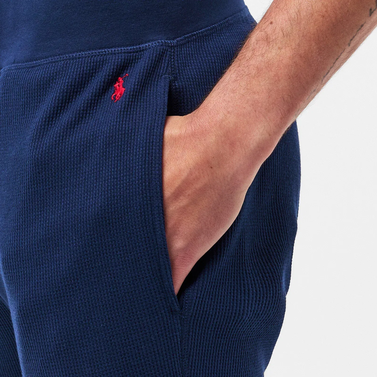 Waffle Cuffed Fleece Joggers