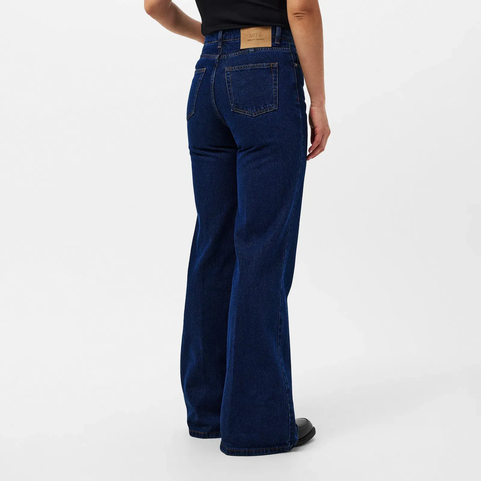 Flare High Rise Wide Leg Jeans