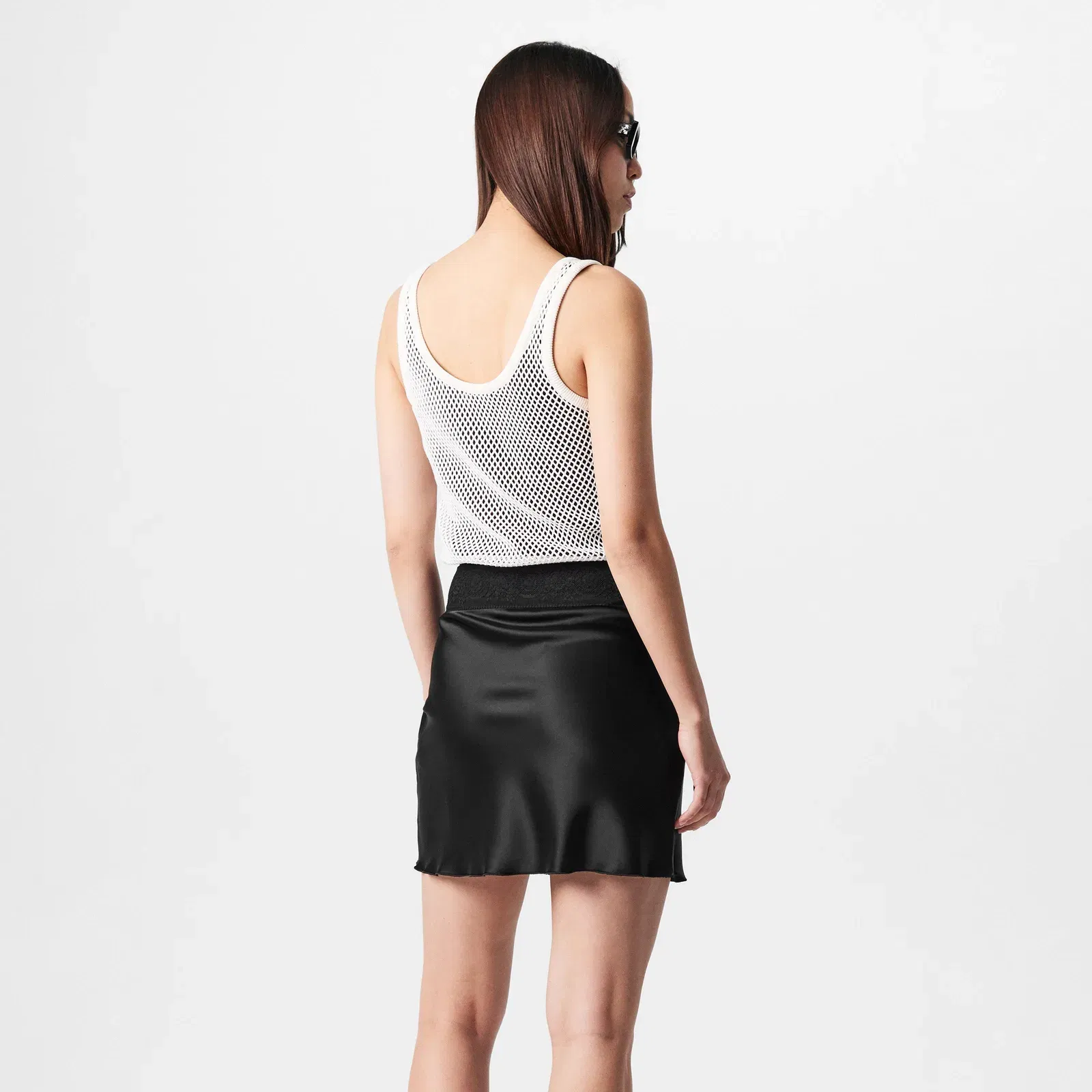 Fishnet Mini Dress