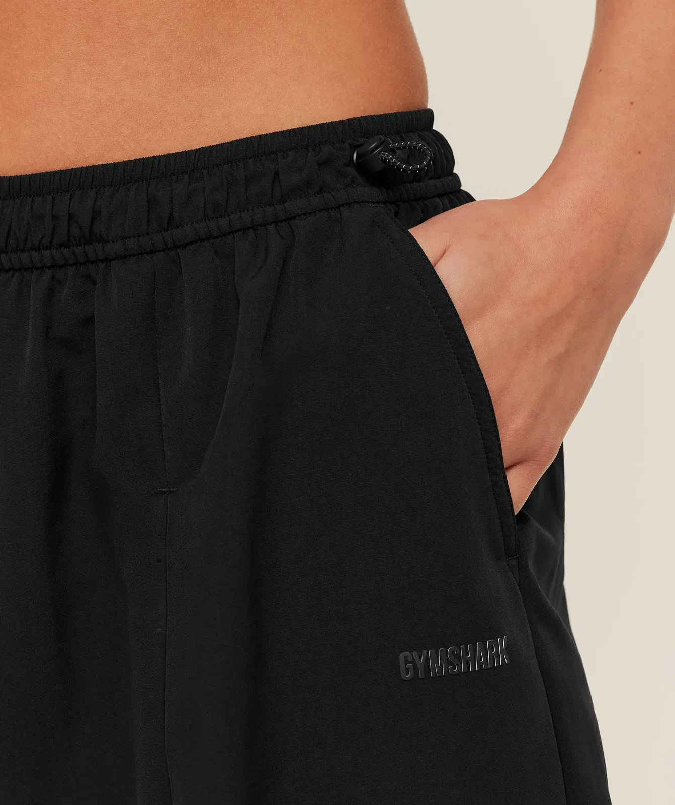 Gymshark Weekend Lifestyle Parachute Pant - GS Black