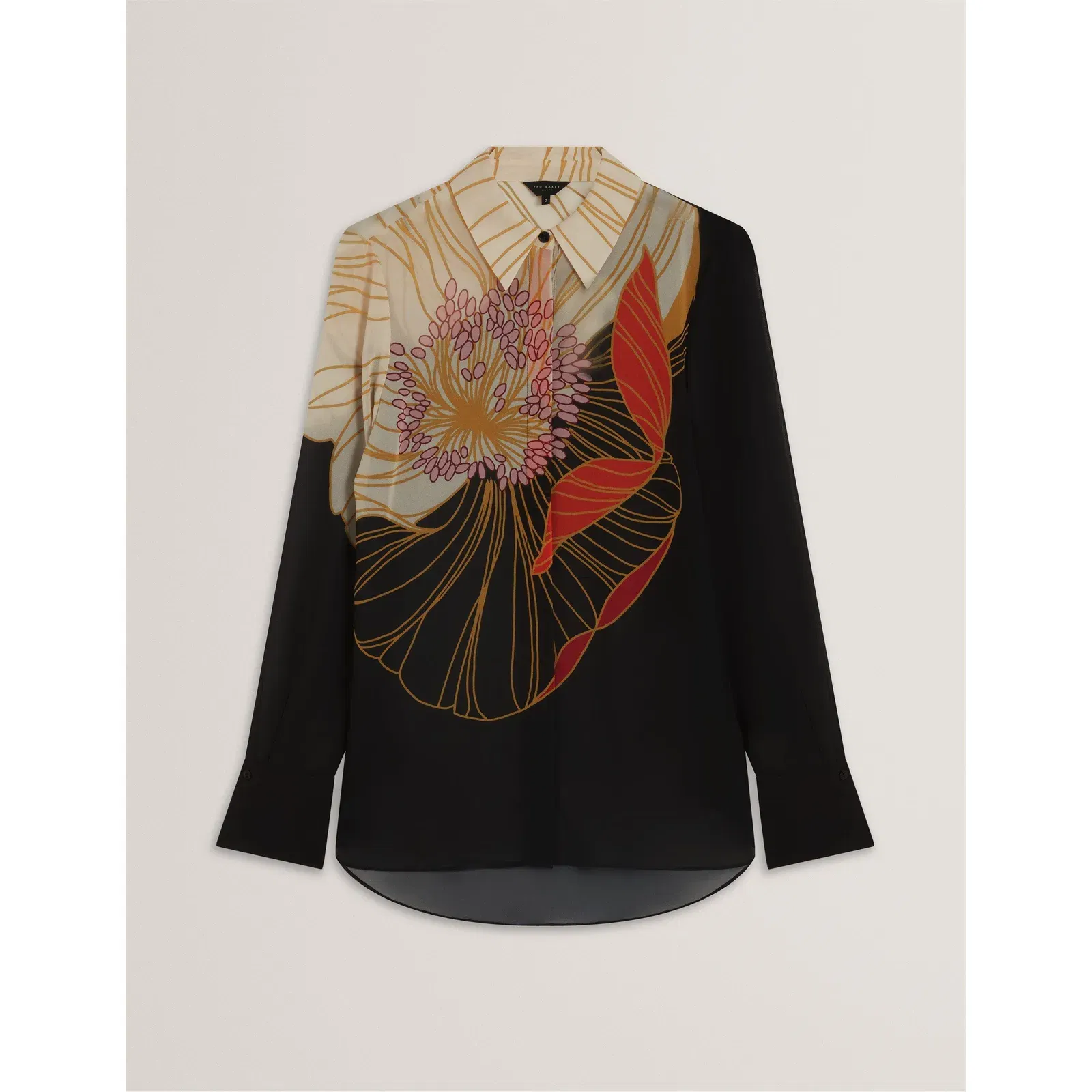 Long-Sleeve Blouse