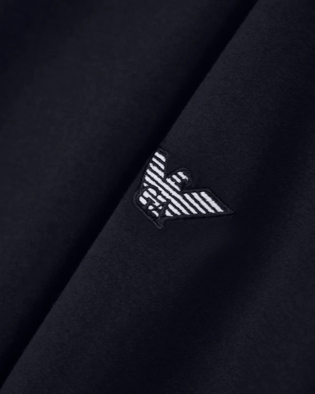 Emporio Armani Pima jersey crew-neck jumper