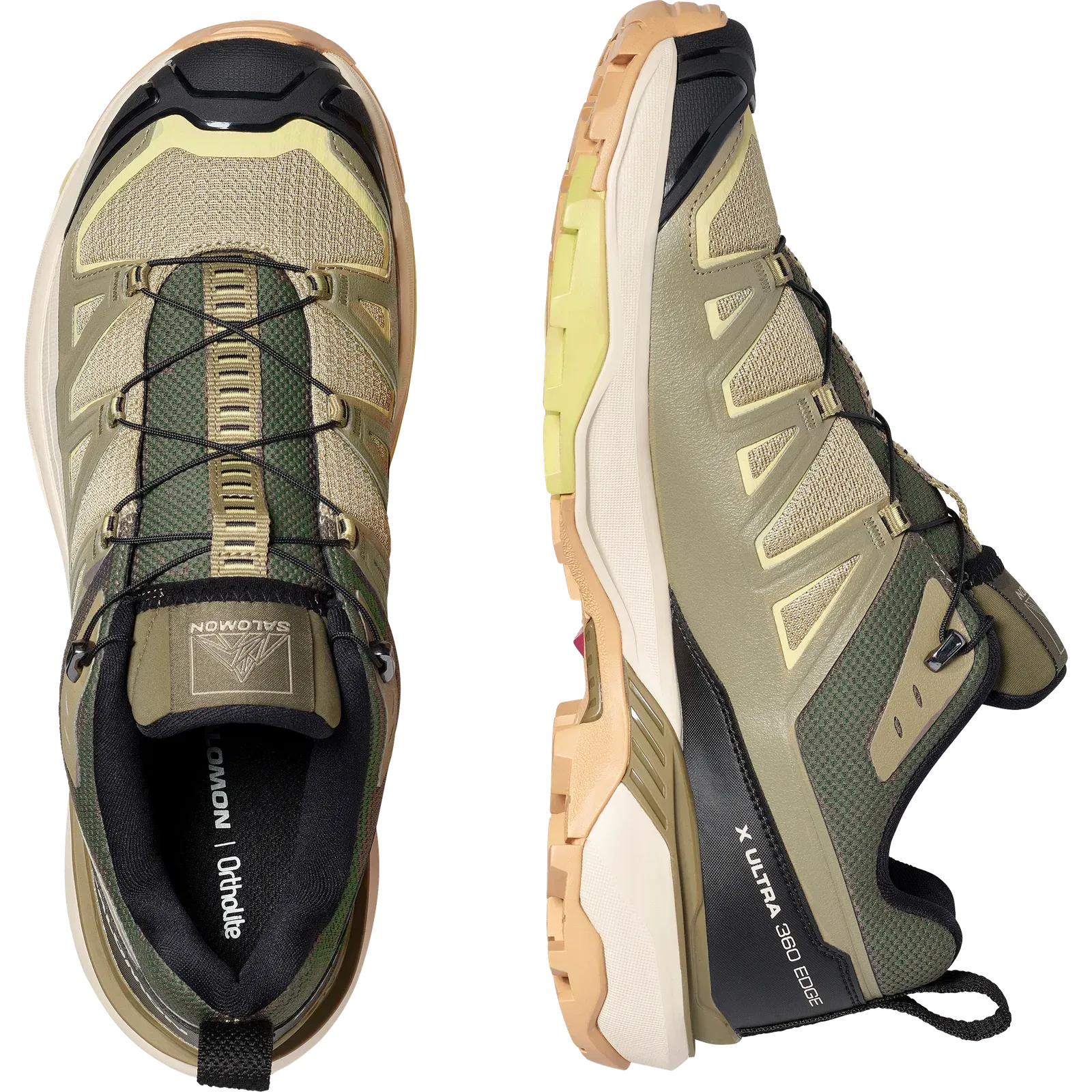 Salomon X Ultra 360 Edge Hiking & Backpacking Shoes Aloe