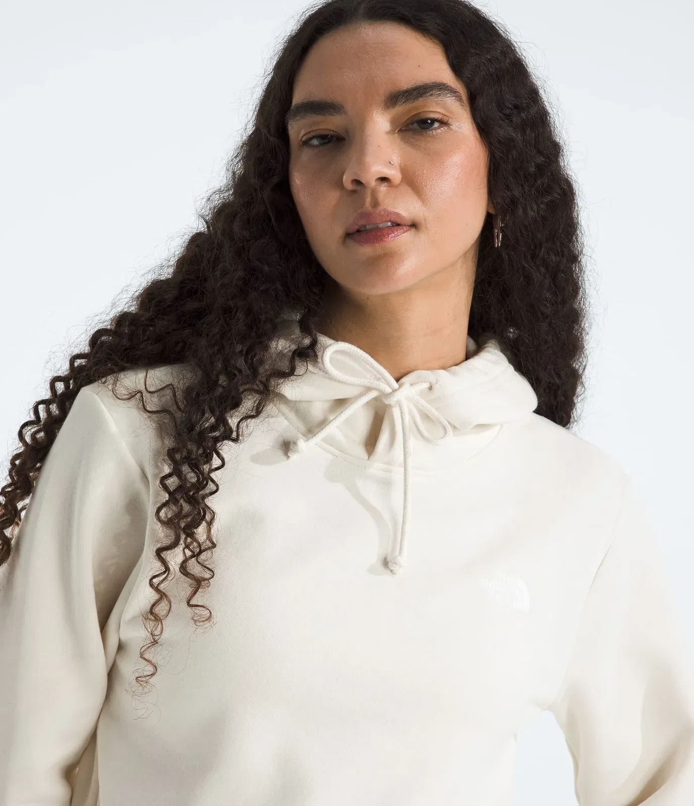 The North Face Women’s Evolution Simple Dome Regular Hoodie White Dune