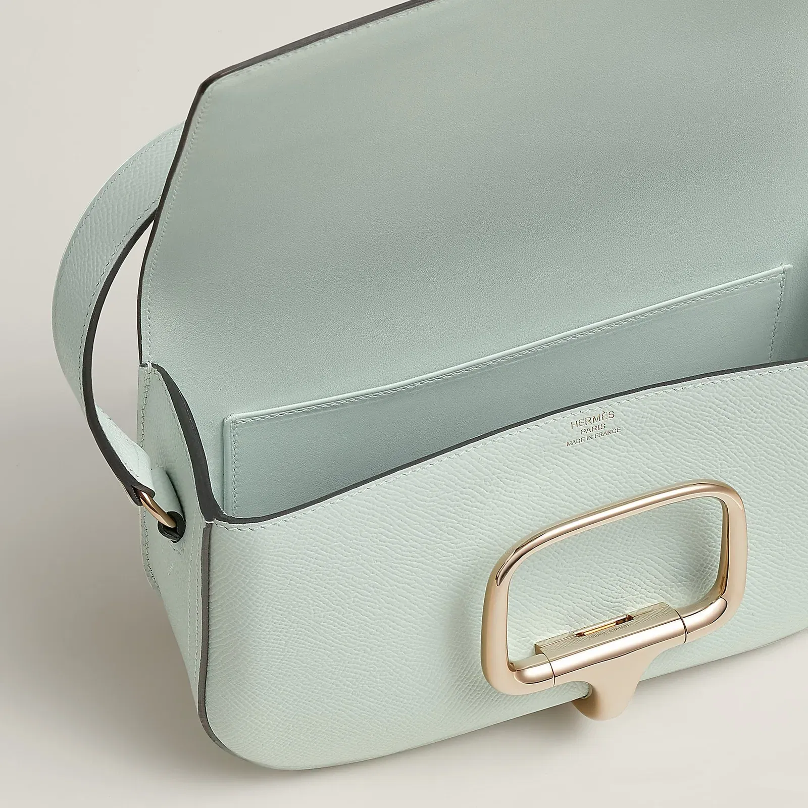Hermes Herms Della Cavalleria Elan Bag Gold