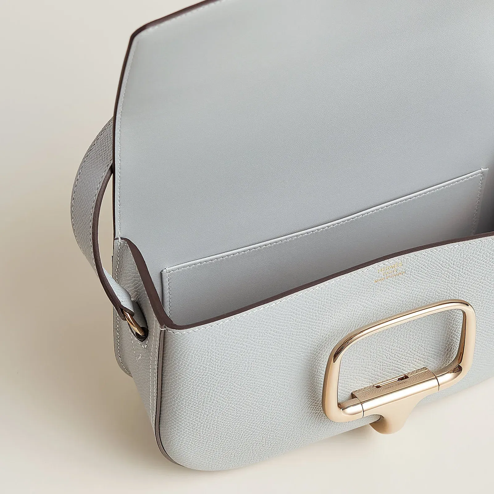 Hermes Herms Della Cavalleria Elan Bag Gold