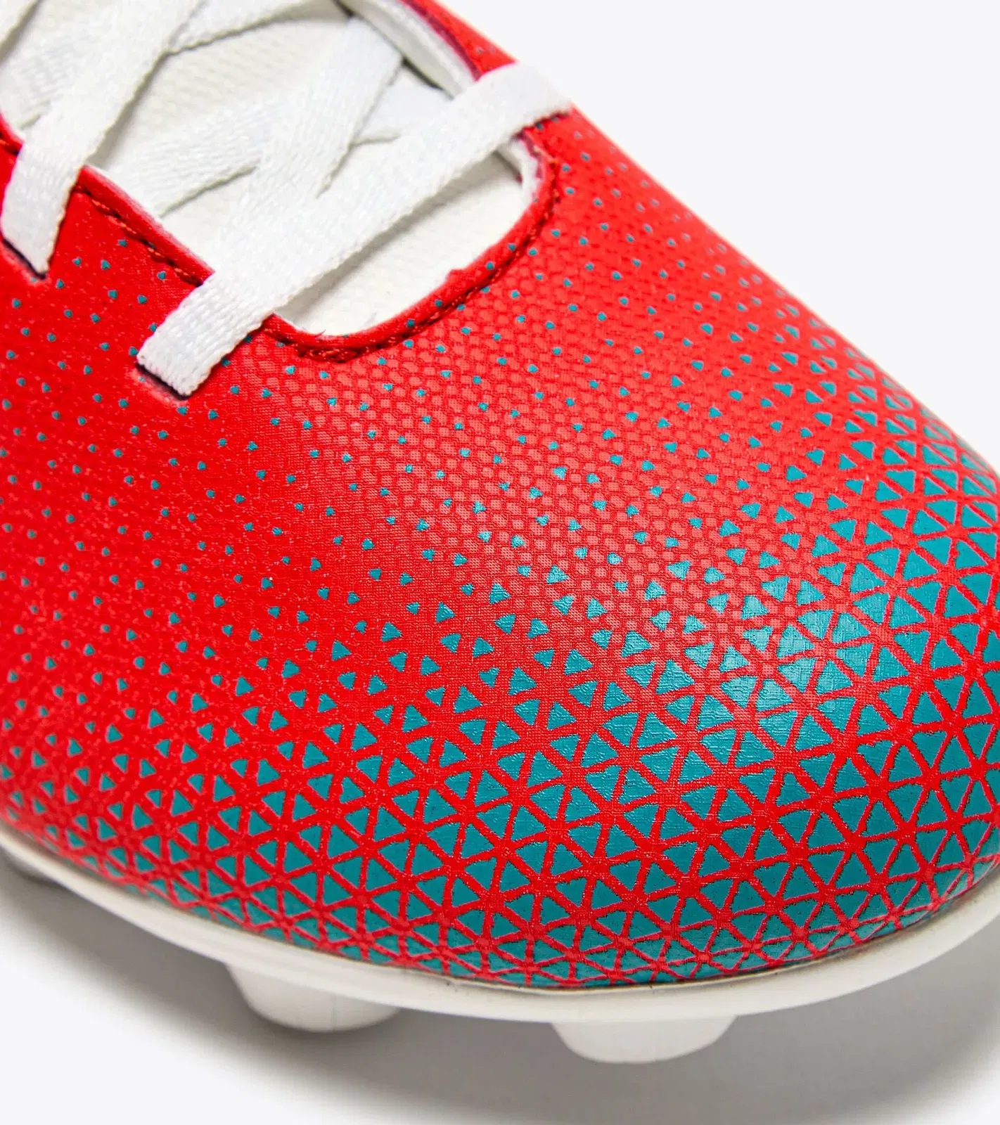 Diadora Pichichi 6 Md Jr Fluo Red/Vapor Blue/Tile Blue