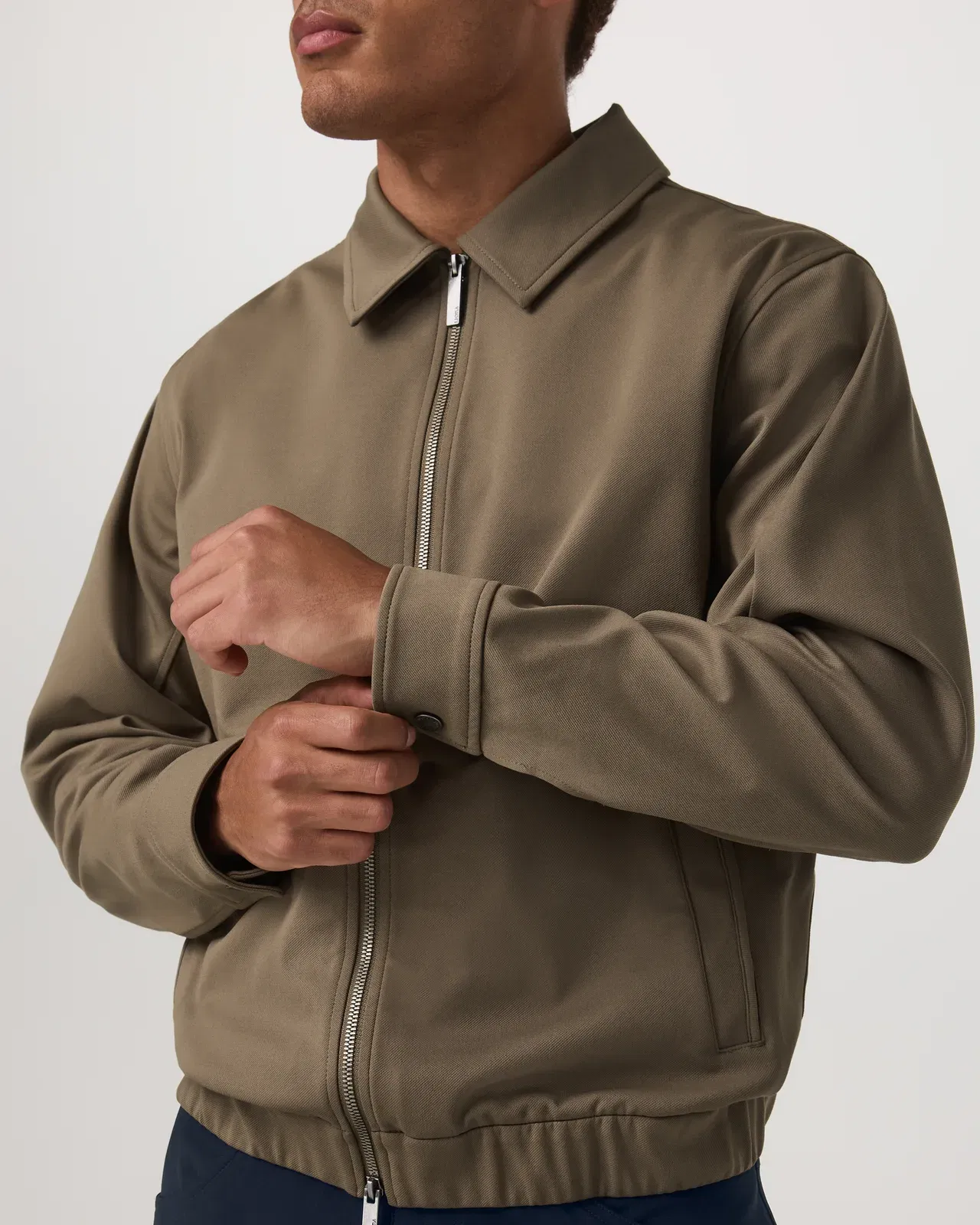 Vuori Meta Twill Harrington Jacket