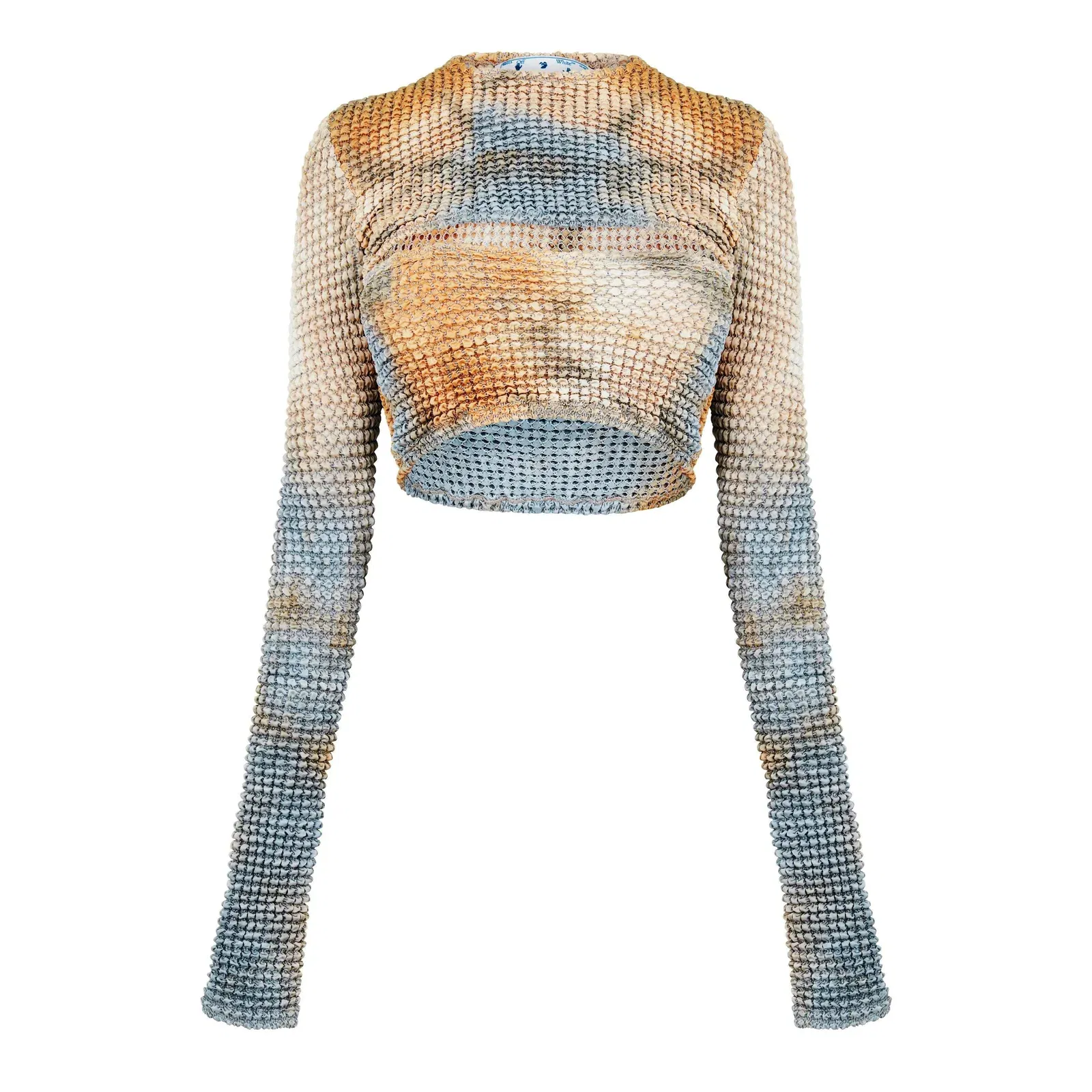 Tie Dye Double Crop Top, Tie-Dye Design