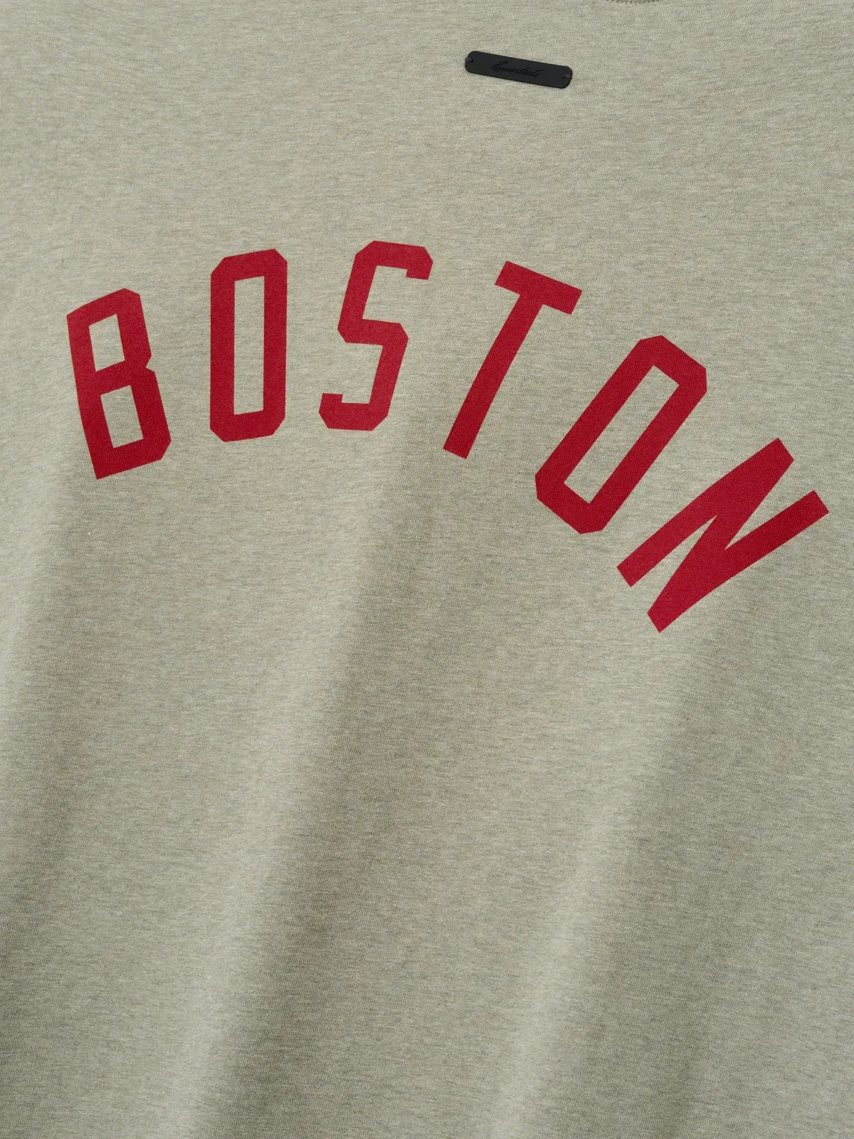 Essentials Red Sox Merch T-Shirt Seal Heather