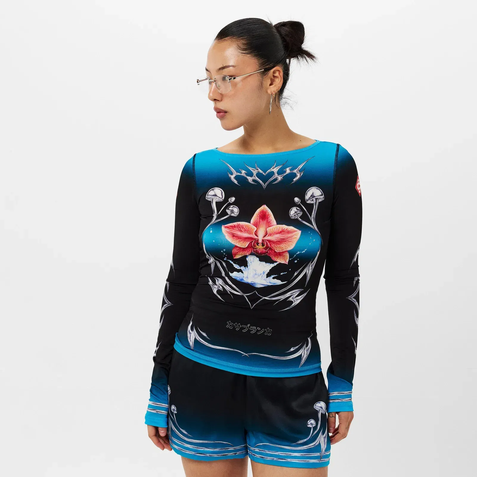 Blade Long Sleeve Off Shoulder Top