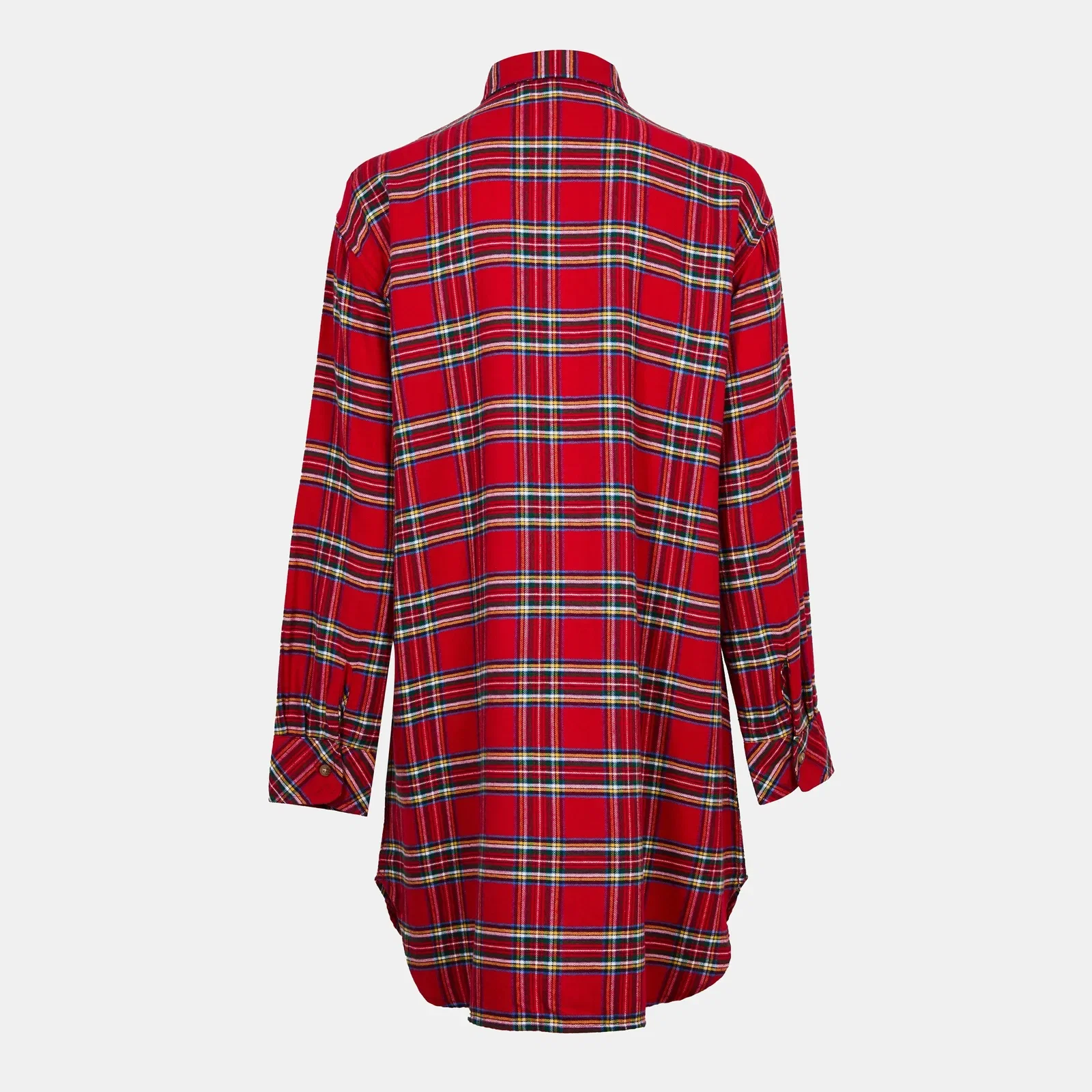 Button-Through Relaxed Fit Nightshirt