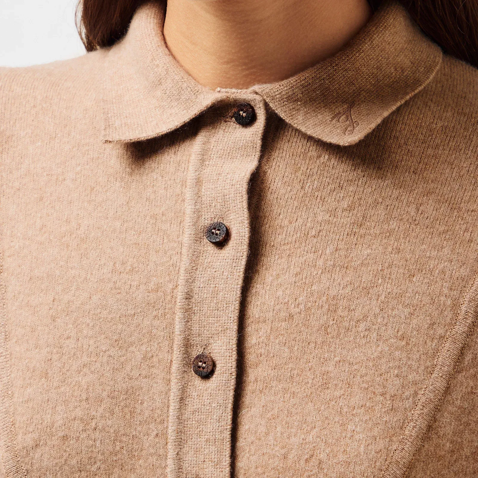 Structured Crew Neck Jumper